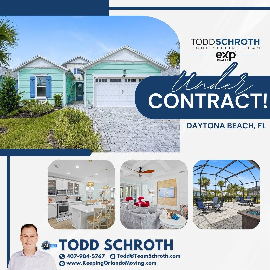 This island-inspired retreat is officially under contract &mdash; paradise found! 🌺🌴✨

Resort-style living meets coastal luxury at 237 Blue Starfish Place, a beautifully upgraded 3BR, 2BA home in Daytona Beach&rsquo;s premier 55+ community.

🛏 Hom