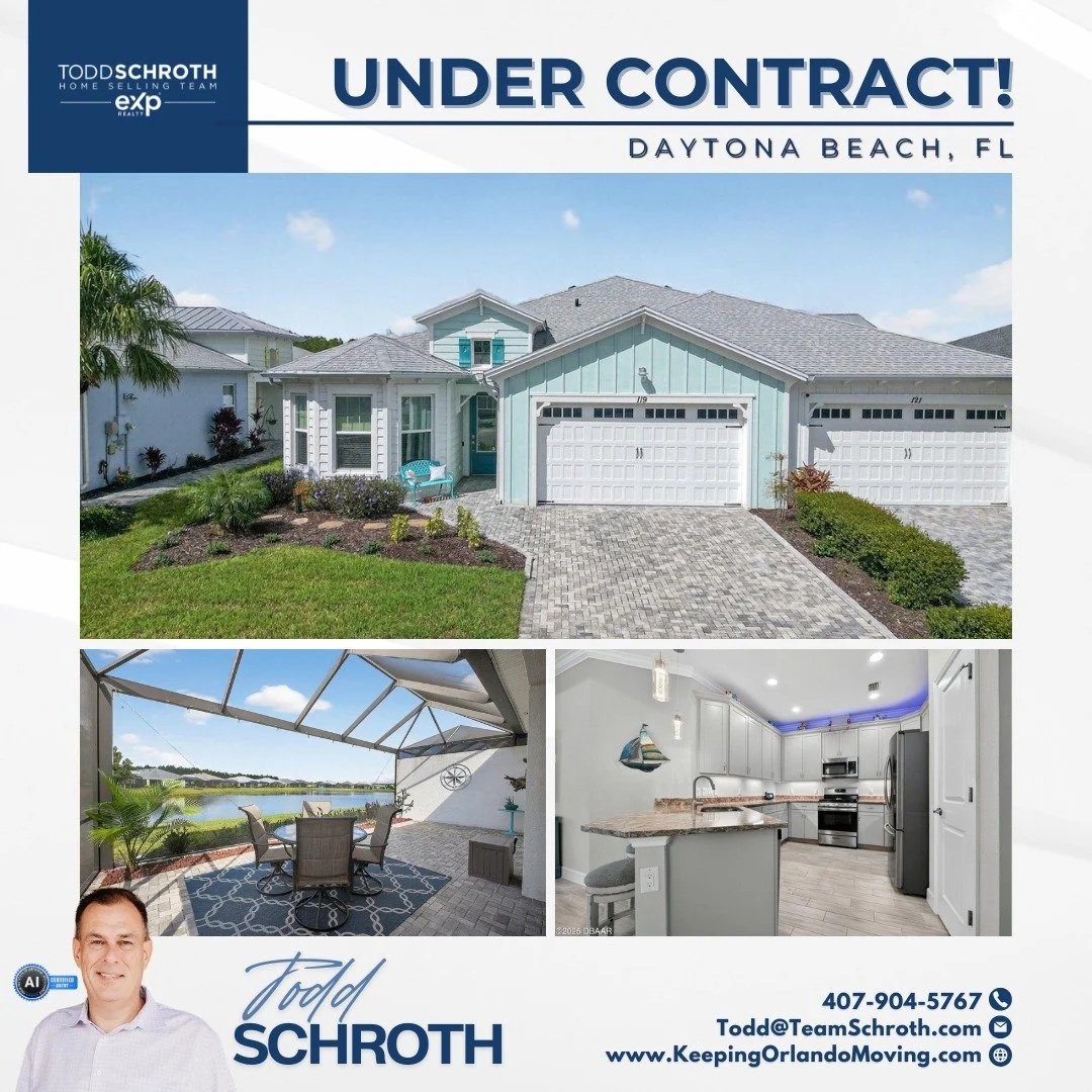 This show-stopping villa blends luxury, low-maintenance living, and the BEST water view in Margaritaville. Paradise is officially pending! 🌴🍹✨

🛏 Home Highlights:
✔️ Expansive screened lanai w/ panoramic enclosure &amp; ambient lighting
✔️ Sun-fil