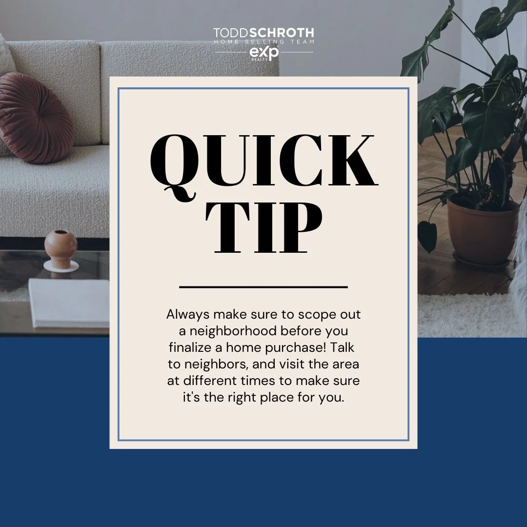 New year. New goals. New home? 🎉🏡 Before you say yes to the house, say hello to the neighborhood.

Drive it at different times.
Chat with the neighbors.
Make sure it fits the life you&rsquo;re stepping into this year.

Start the year smart. Move wi