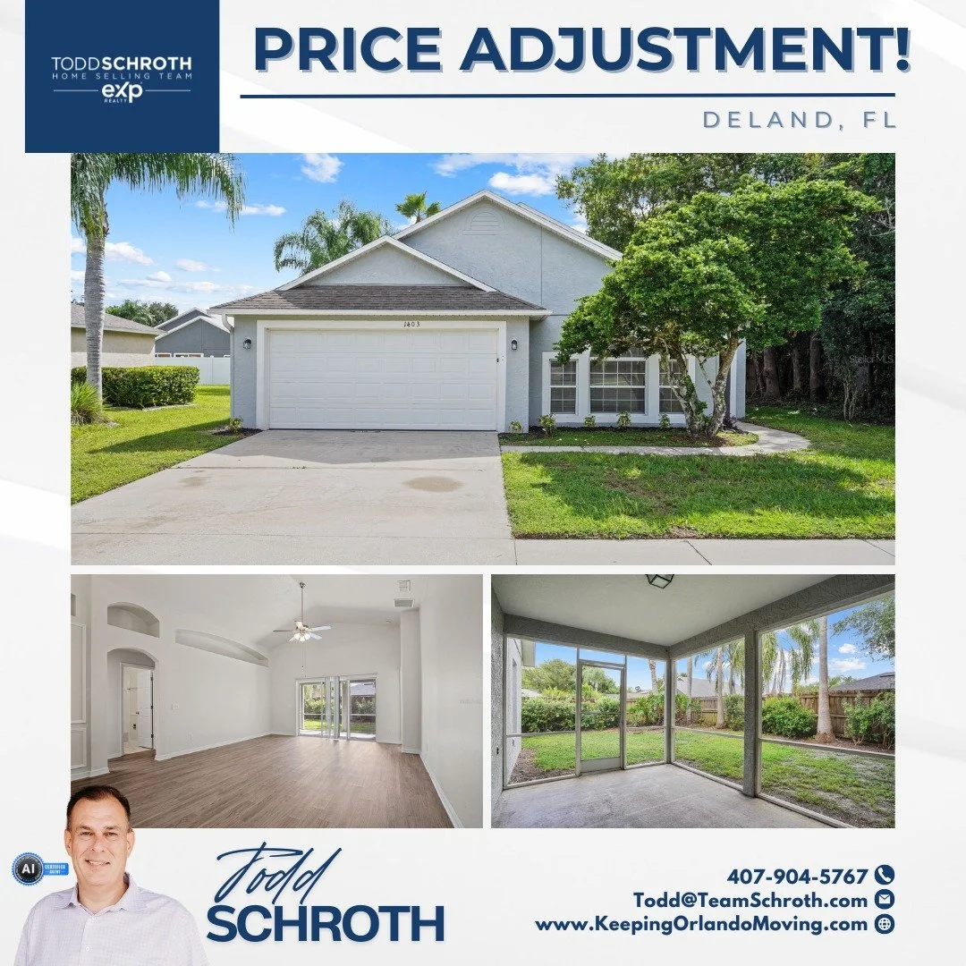 📉 Price Adjustment in DeLand! 🌴✨
Space, flexibility, and location &mdash; now at an even better value!

This beautifully designed 4-bedroom, 2-bath single-family home offering a spacious and versatile layout in one of DeLand&rsquo;s most convenient