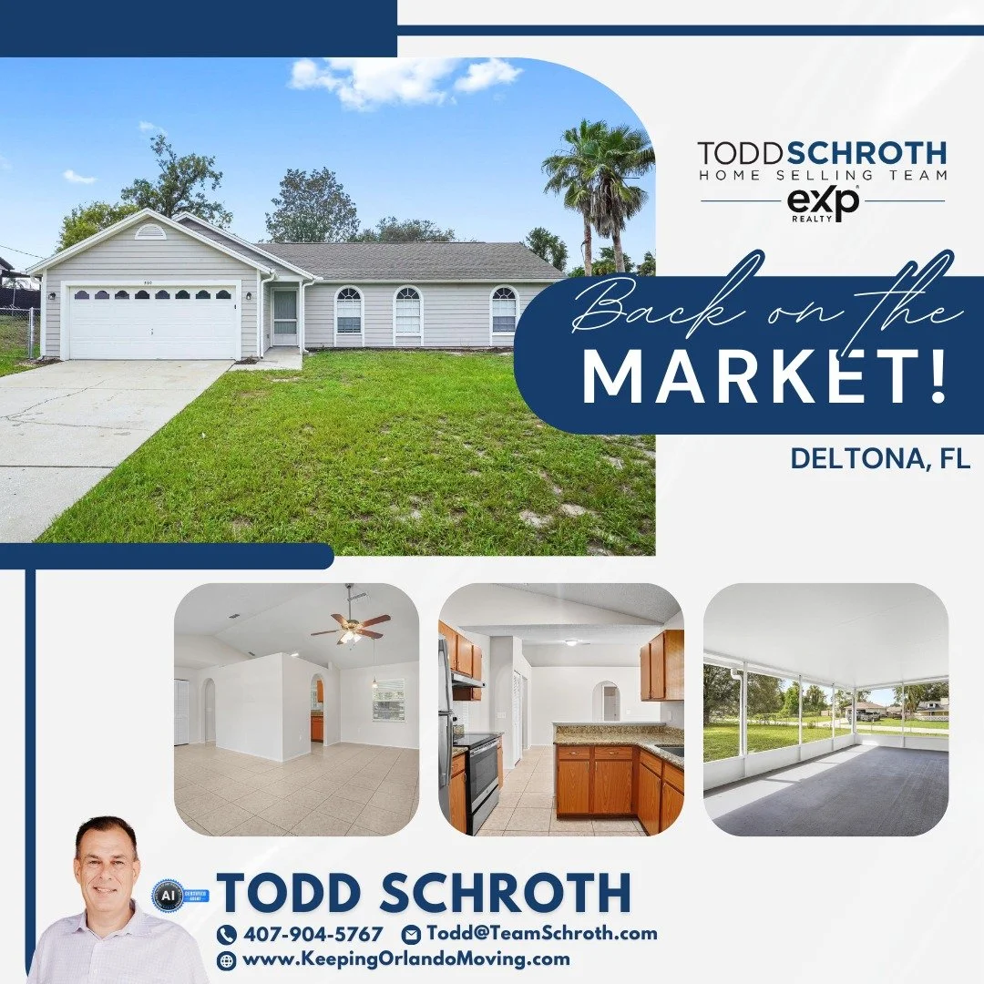 🔄✨ BACK ON THE MARKET! ✨🔄

🏡 Welcome to 590 Twin Lake Avenue &mdash; Deltona, Florida!

This well-maintained single-family home is nestled on a spacious corner lot in beautiful Deltona and is ready for its next owner!

Offering 3 Bedrooms | 2 Bath