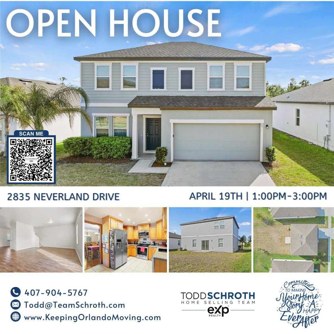 🎈 OPEN HOUSE &mdash; THIS WEEKEND!
📅 April 19th
⏰ 1:00 PM &ndash; 3:00 PM

Join us to tour this beautiful 4-bedroom home in the sought-after Coastal Woods community of New Smyrna Beach!

Built in 2020, this spacious 2,132 sq ft home offers a flexib