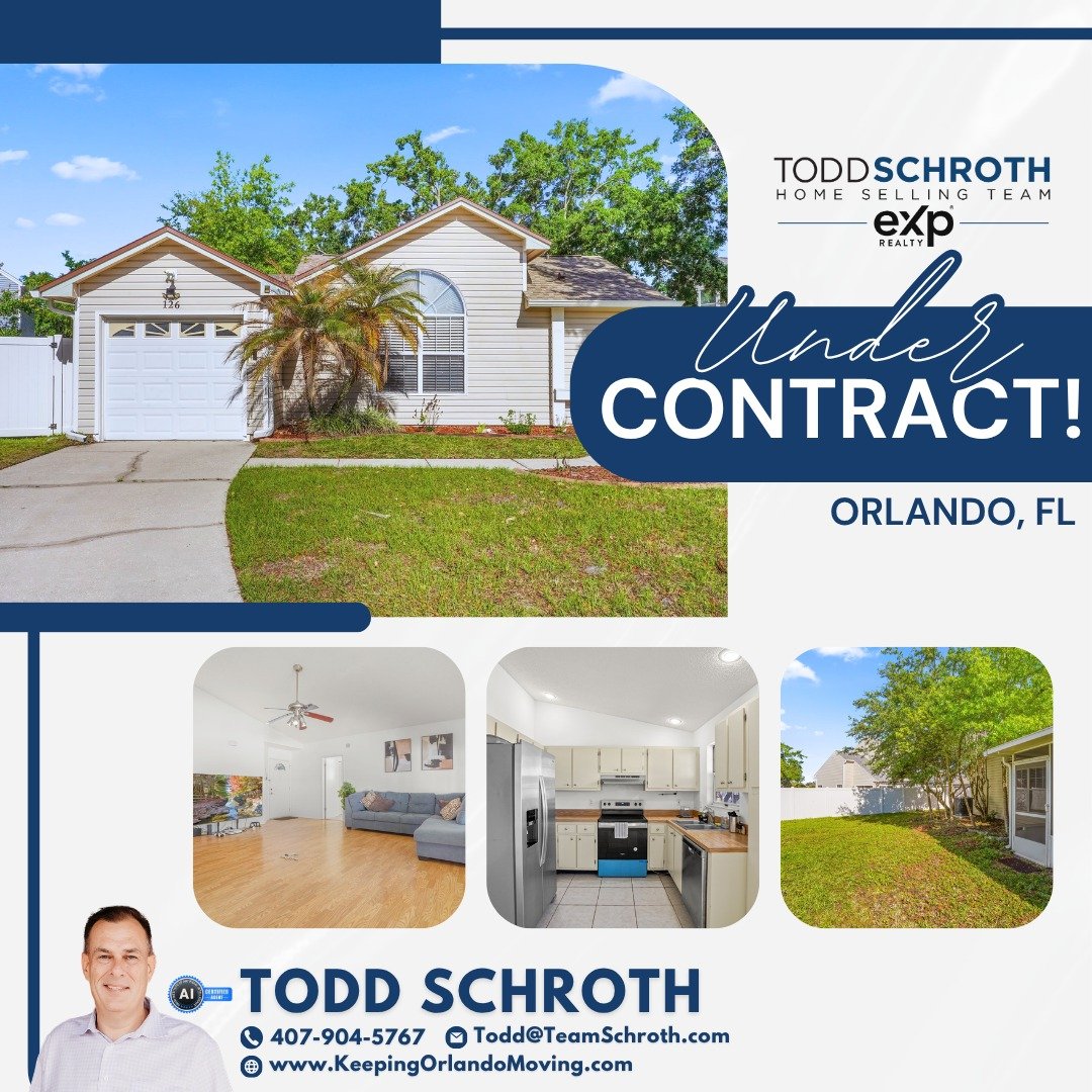 Under Contract! 🎉🏡✨
This move-in ready home in Waterford Lakes is officially under contract&mdash;offering comfort, updates, and a prime Orlando location!

🛏 Highlights:
✔️ 3 Bedrooms | 2 Bathrooms
✔️ Desirable split-bedroom floor plan
✔️ Vaulted 