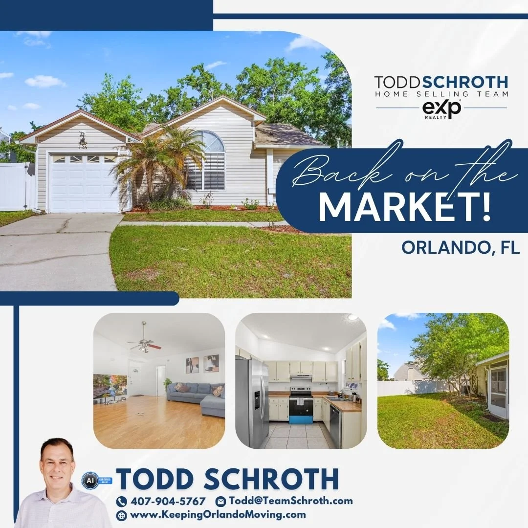🔄✨ BACK ON THE MARKET in Waterford Lakes! ✨🔄

Here&rsquo;s your second chance to own this beautifully maintained 3-bedroom, 2-bathroom home located in the desirable Huckleberry Fields community of Orlando!

🏡 Welcome to 126 Spanish Moss Court &mda