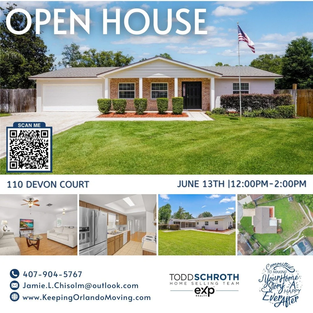 🎈 OPEN HOUSE &mdash; THIS SATURDAY!
📅 June 13th
⏰ 12:00 PM &ndash; 2:00 PM

Join us to tour 110 Devon Court, Longwood, FL in the highly desirable Wekiva Hunt Club community!

Nestled on a quiet cul-de-sac and situated on a nearly half-acre homesite