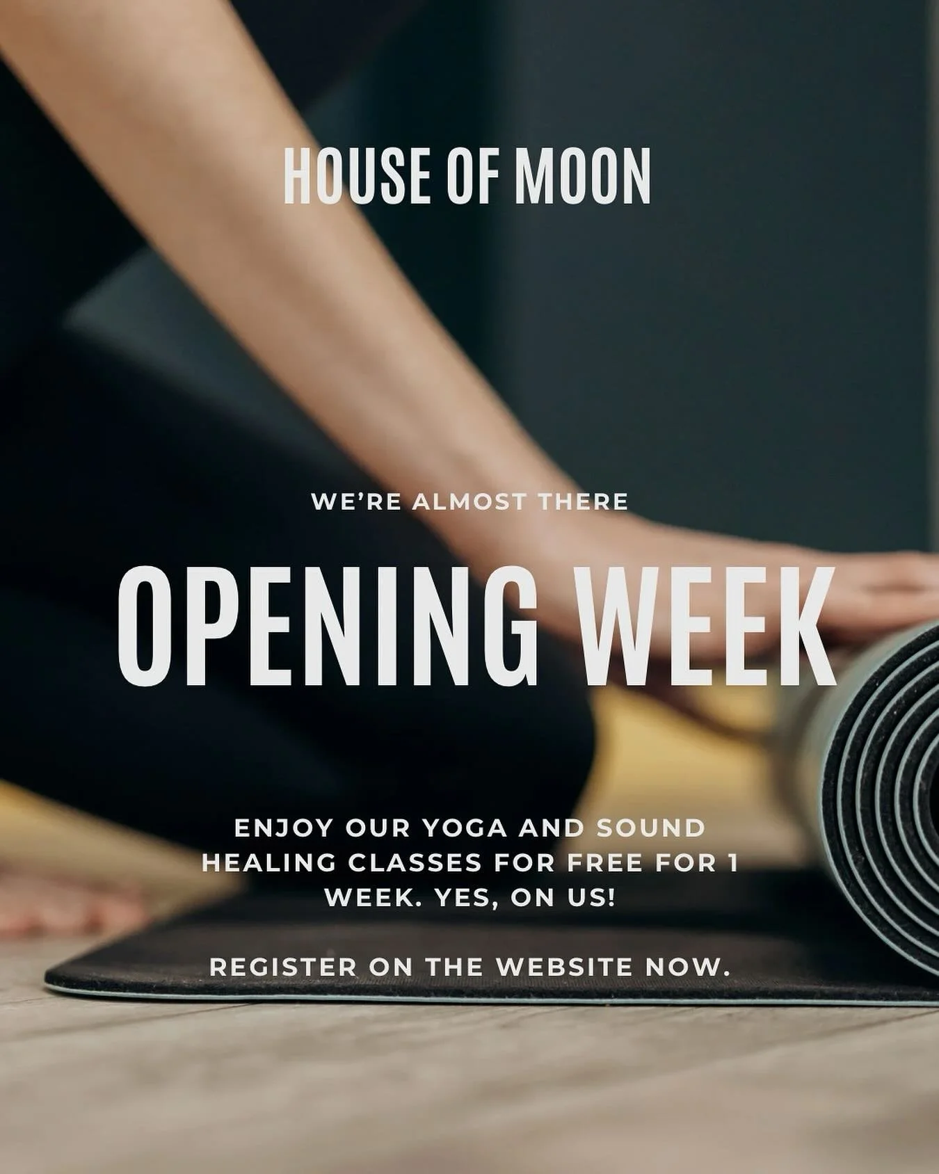 Join us from 8&ndash;15 September for a week of free classes. Yes, completely free!

No ongoing or continued membership required, no hidden costs &mdash; just you, your mat, and a whole week of classes on us. 

Come check us out, try our classes and 