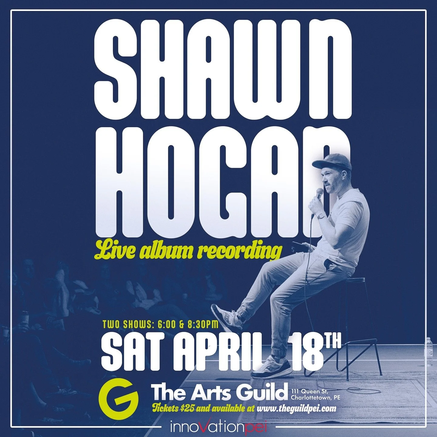 TWO WEEKS FROM TODAY I'm recording a standup album at the Arts Guild in Charlottetown and I want YOU to be there unless you're a jerk THEN STAY AWAY. 

For real though, you should come. 

www.itsmeshawnhogan.com for tickets, let's make this a real fu