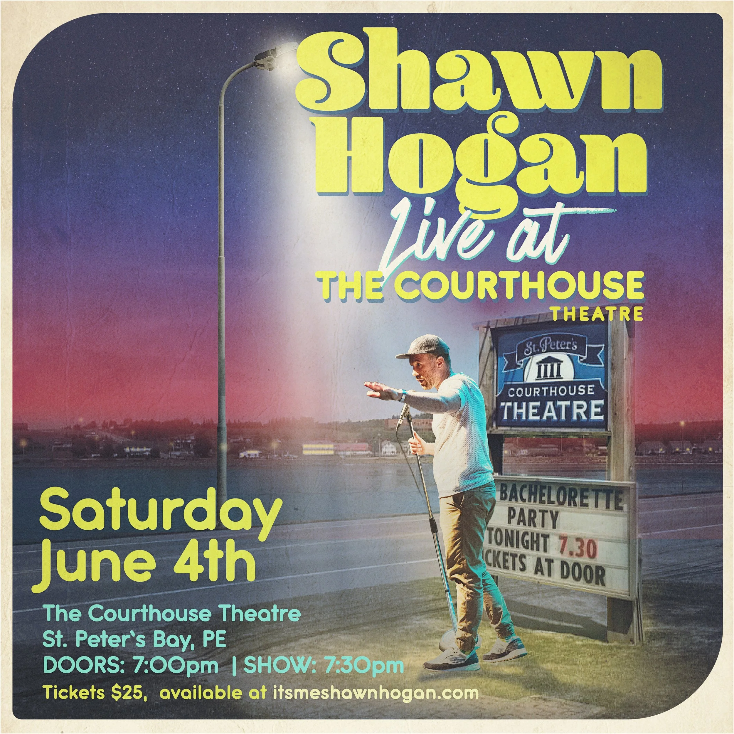 Shawn Hogan LIVE at the Courthouse Theatre