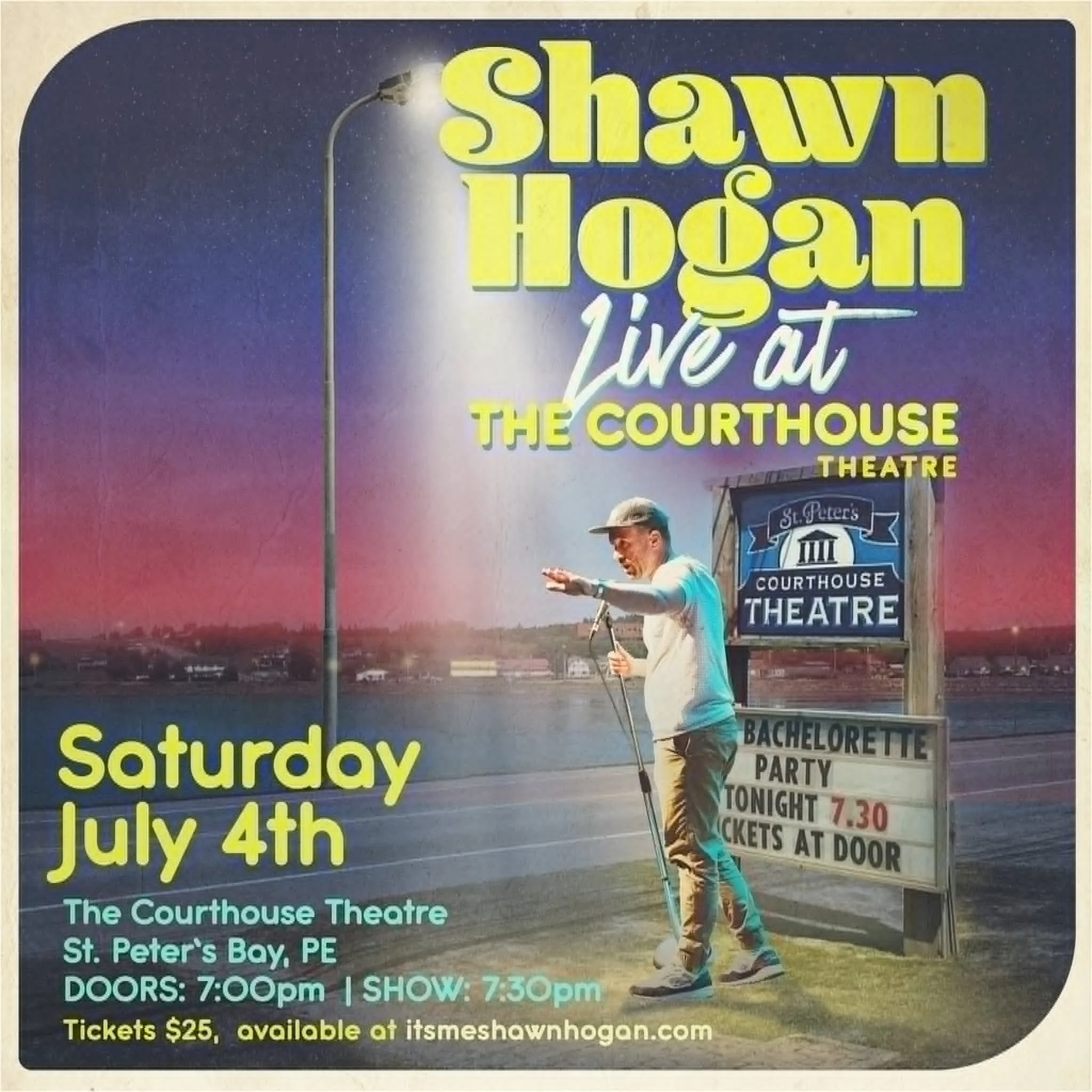Shawn Hogan LIVE at the Courthouse Theatre