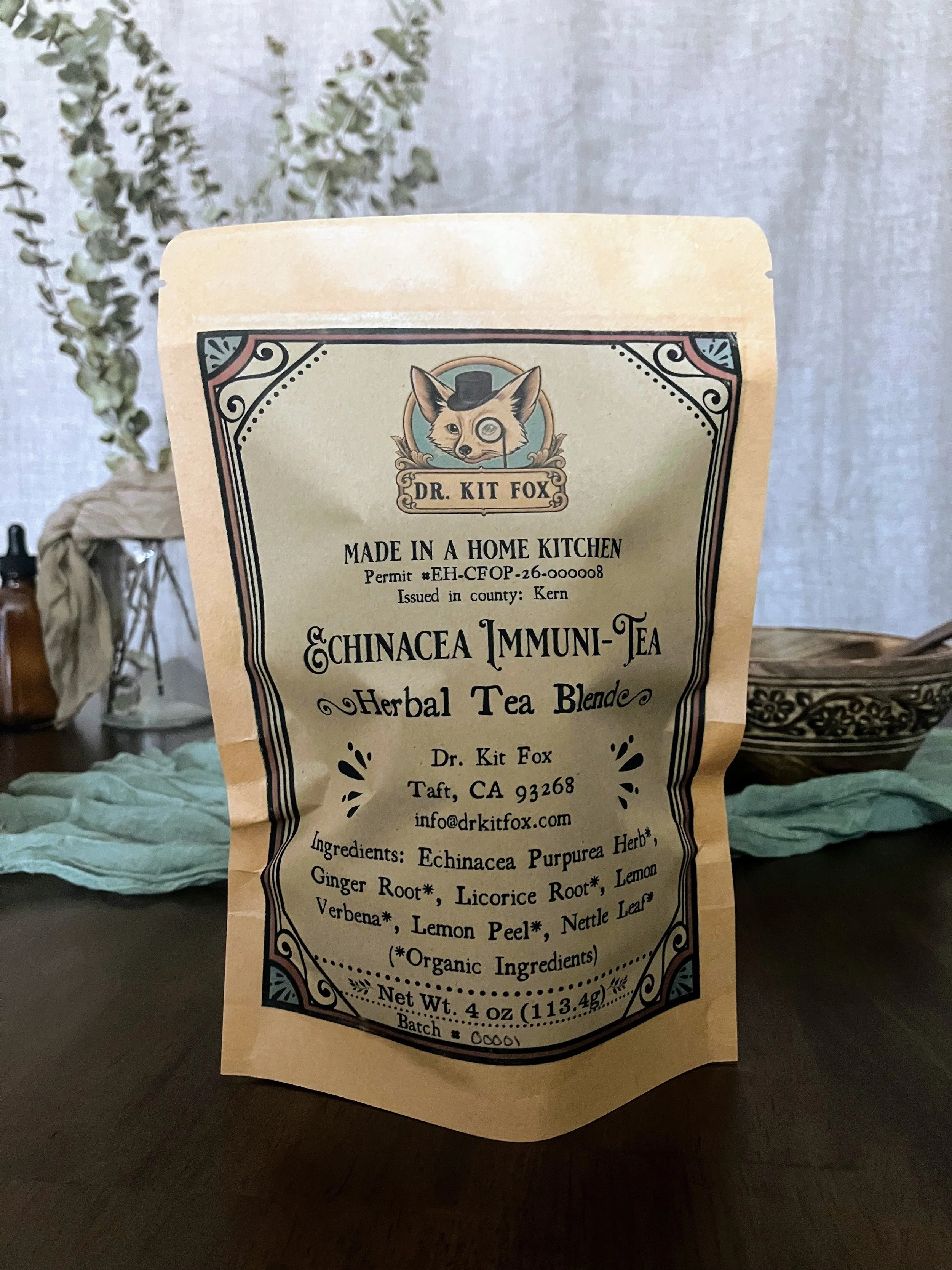 Echinacea Immuni-Tea 4oz Back.jpeg