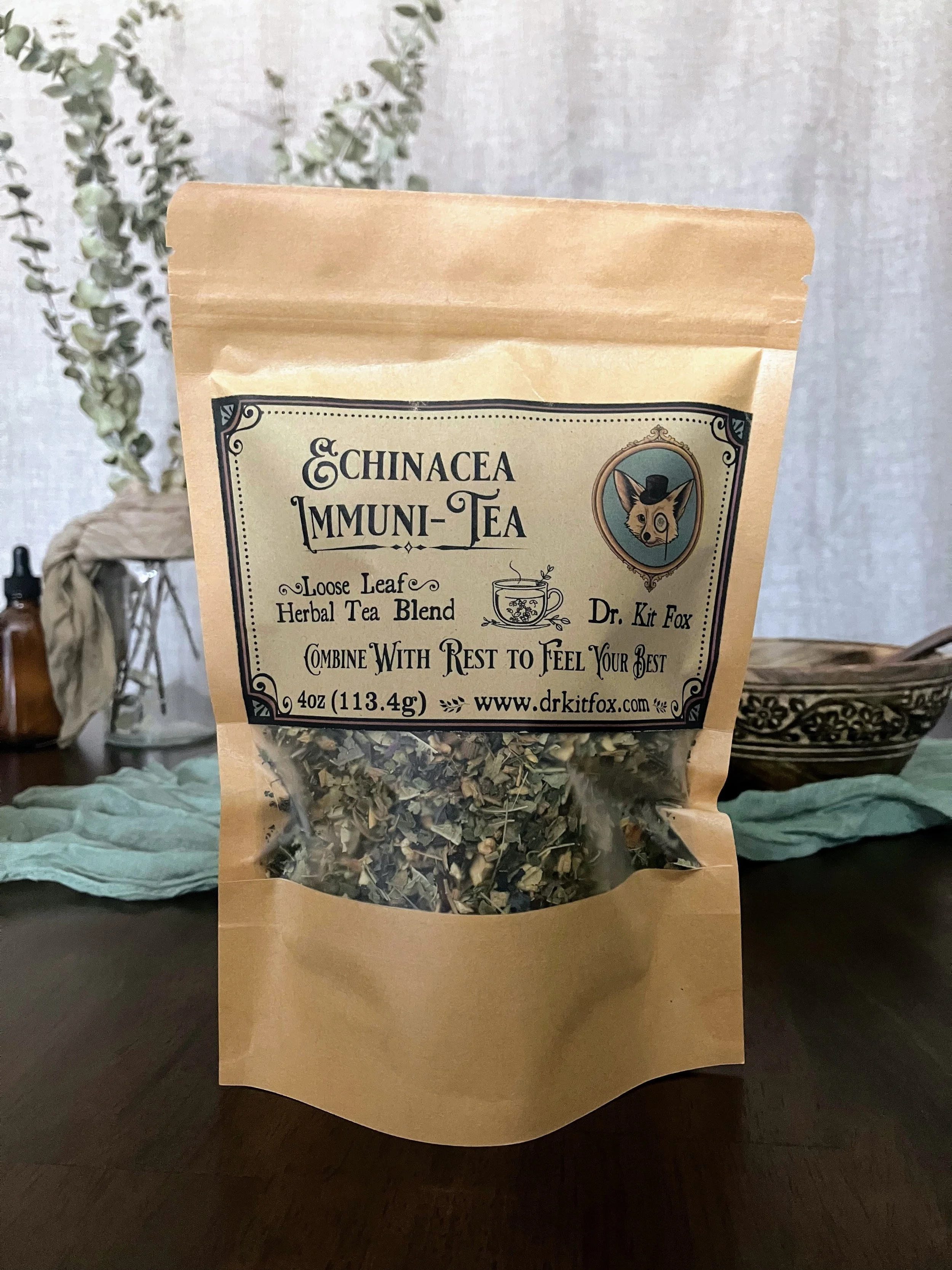 Echinacea Immuni-Tea 4oz Front.jpeg