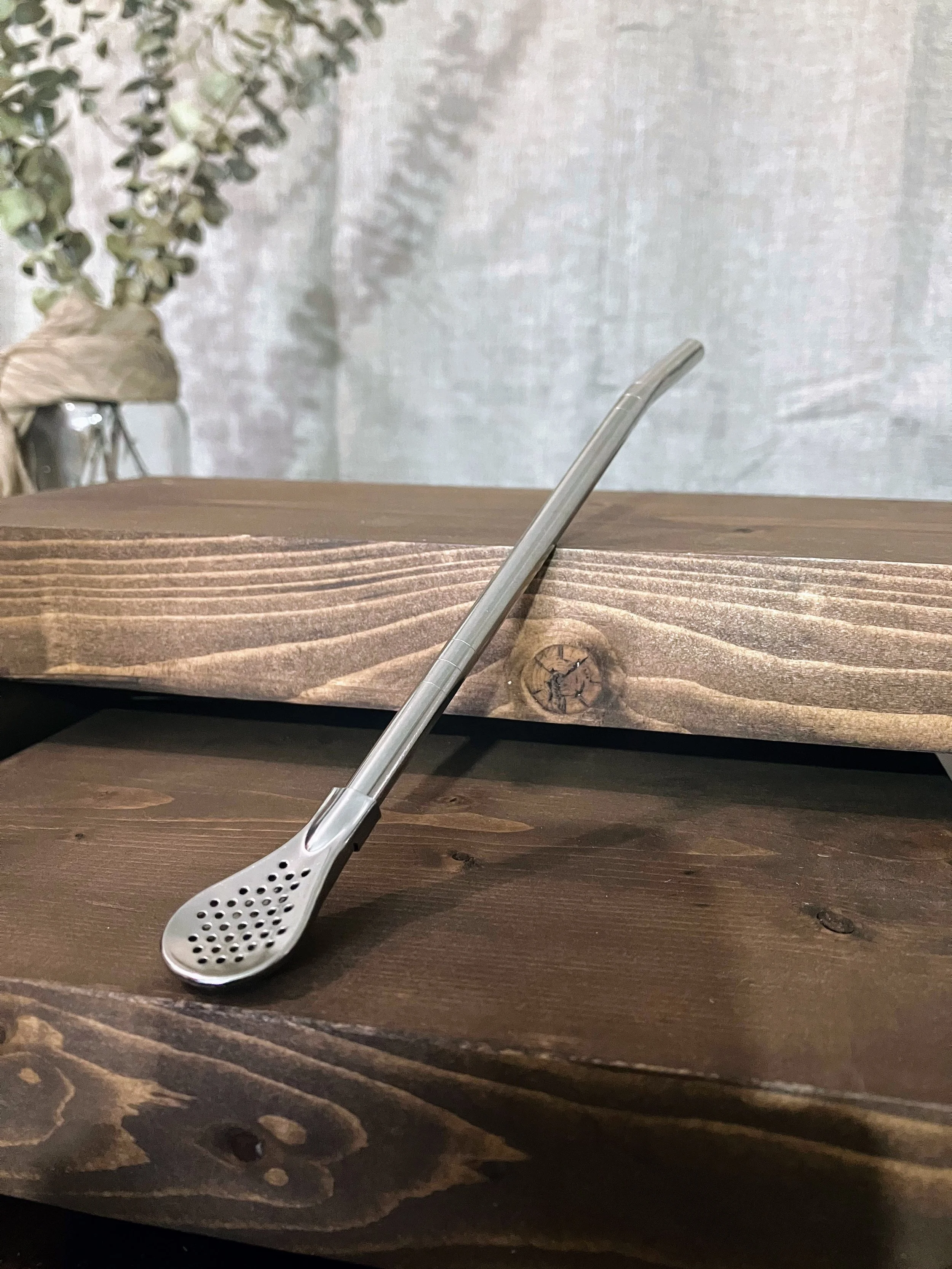 Loose Leaf Tea Straw (Bombilla) With Cleaning Brush