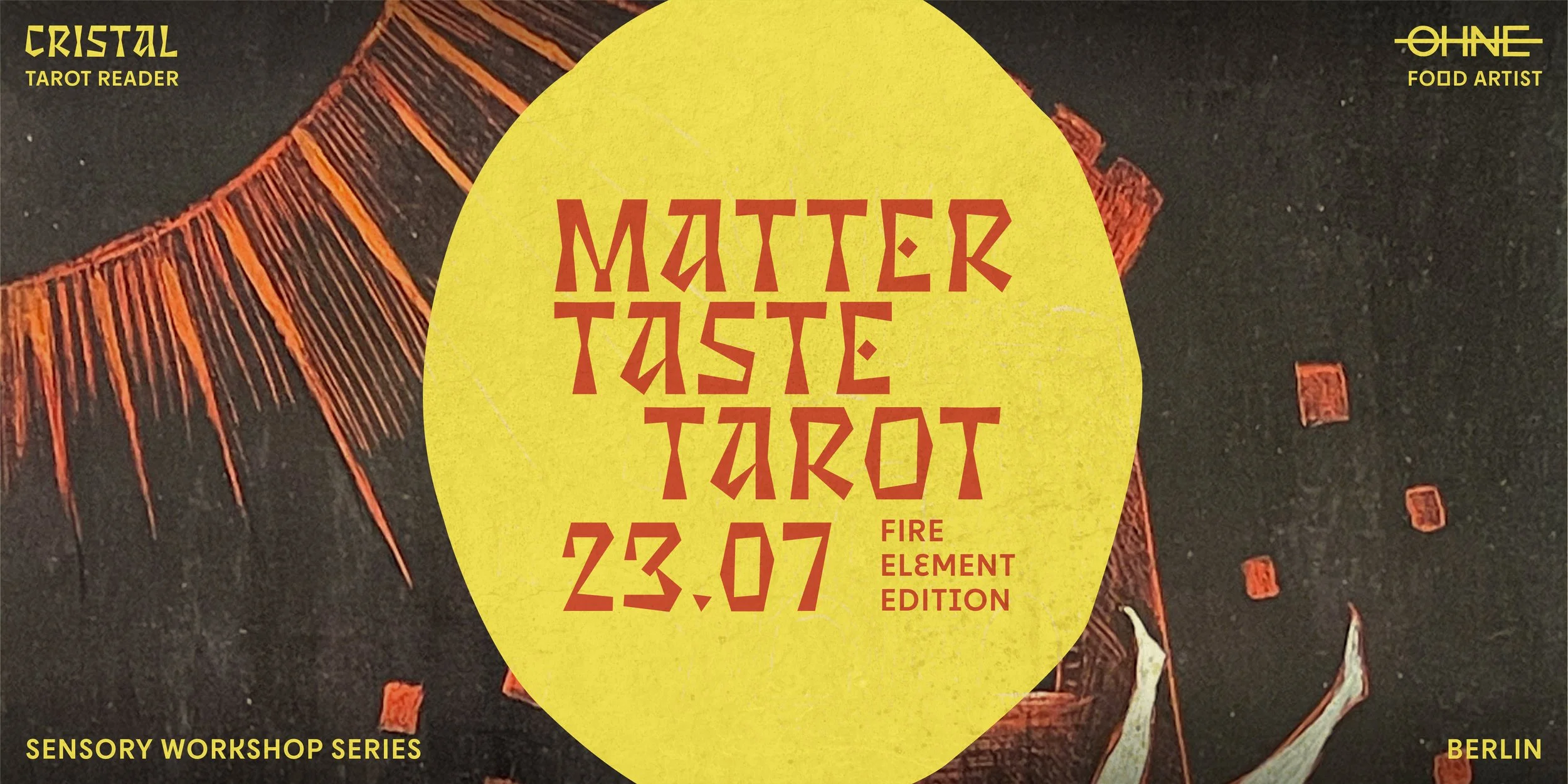 matter taste tarot ~ fire element / workshop