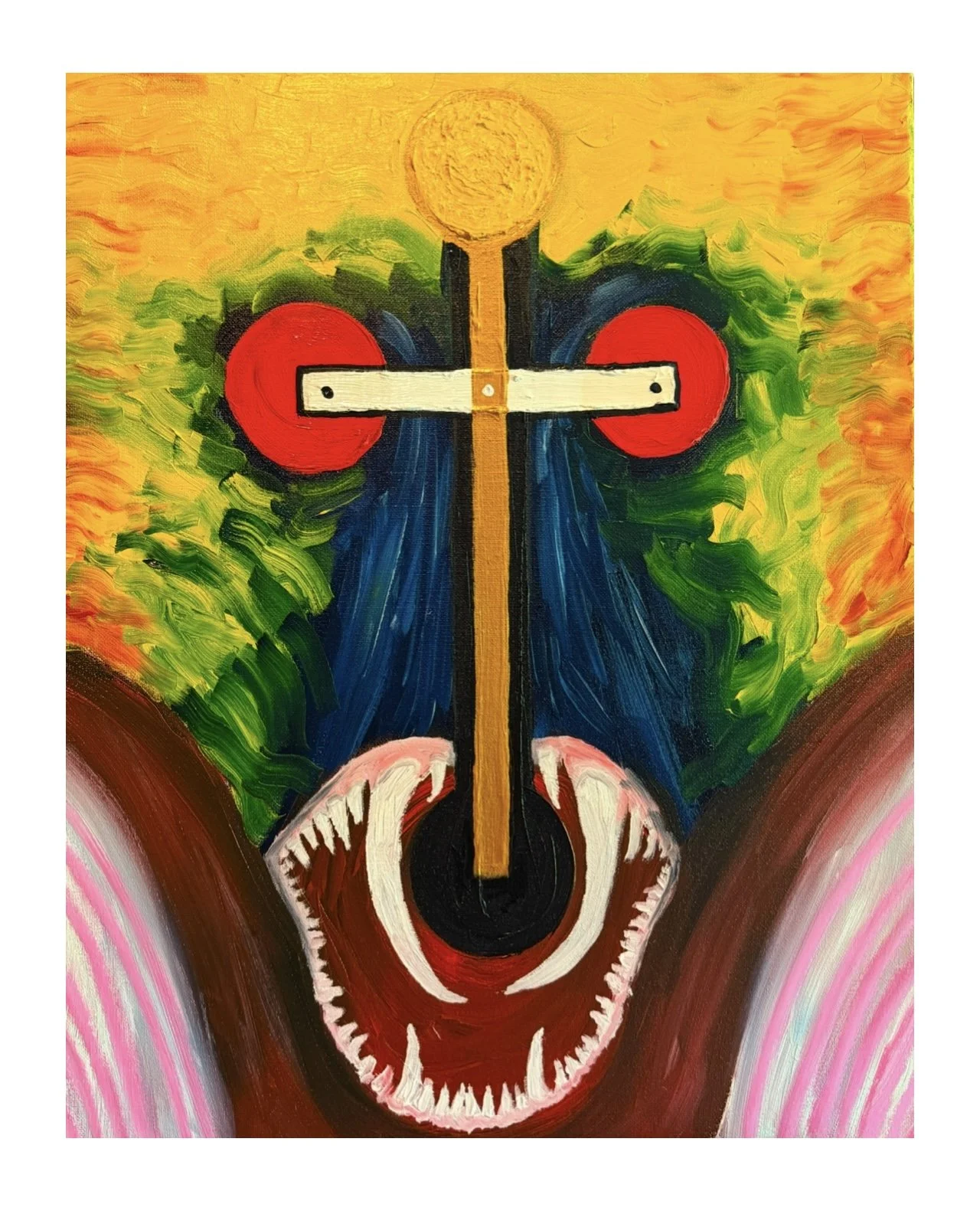 Snakes 
16" x 20" (2025)