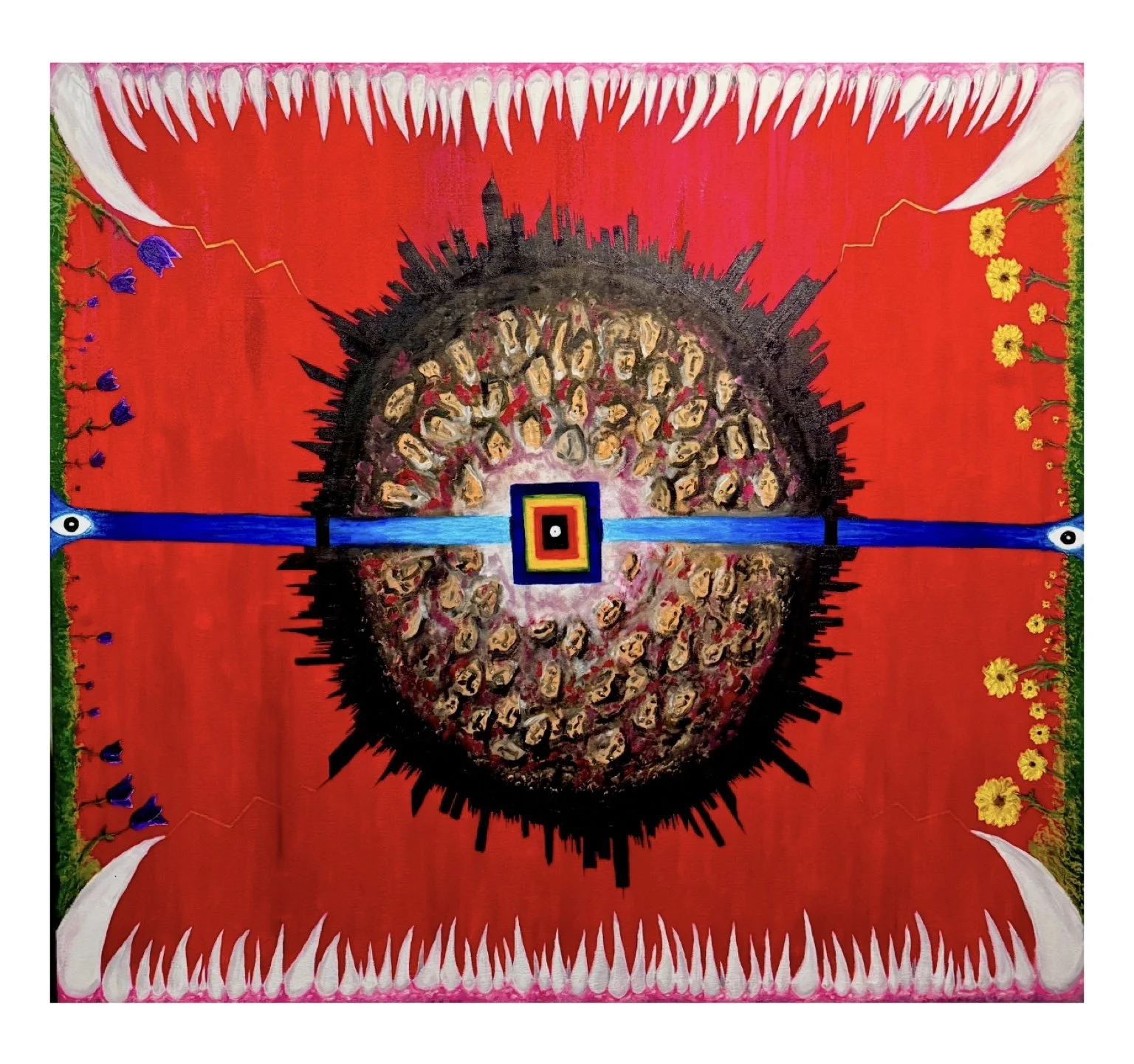 The Hole (2024)
73" x 70" (2025)