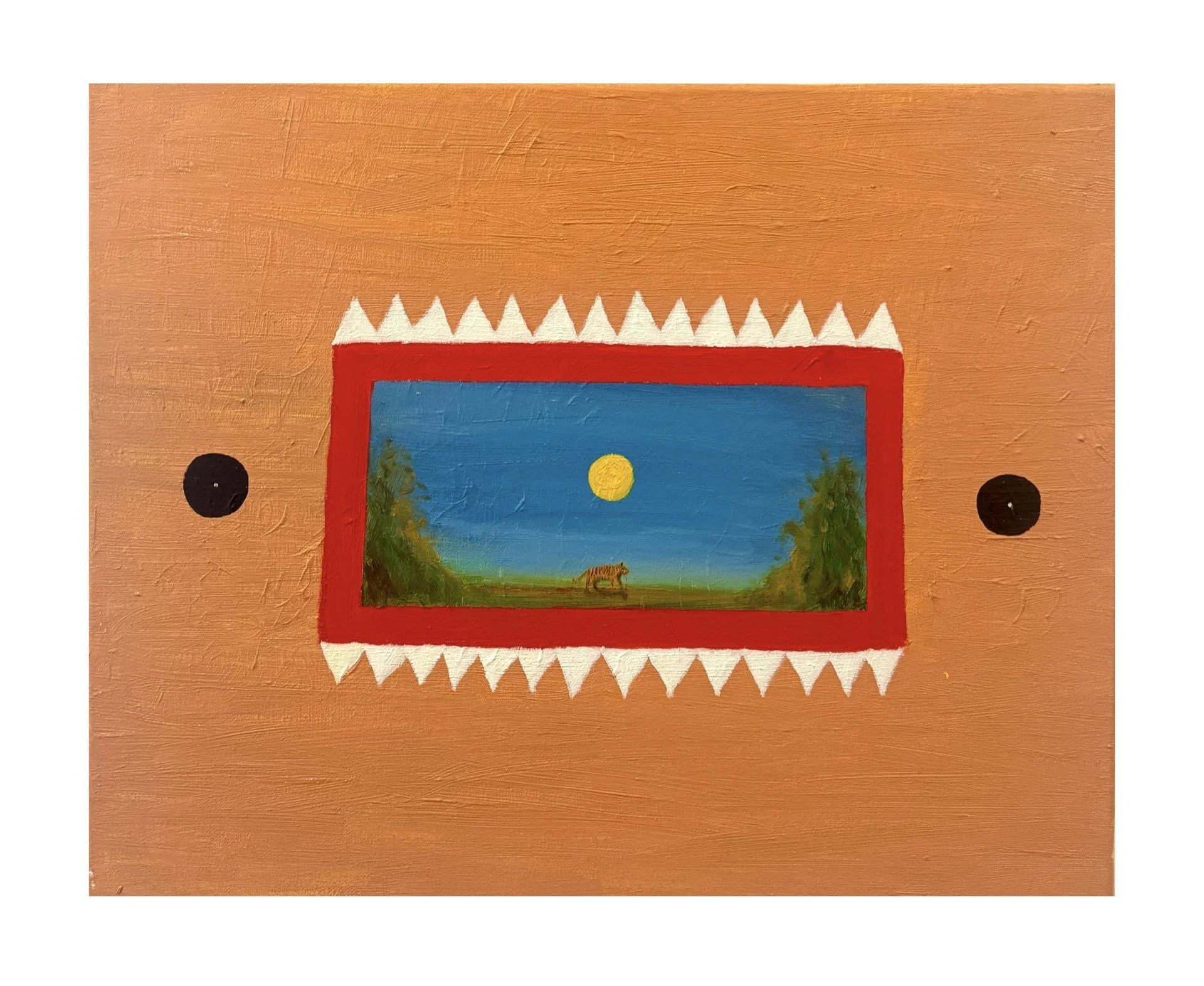 Inner Tiger
20" x 16" (2026)