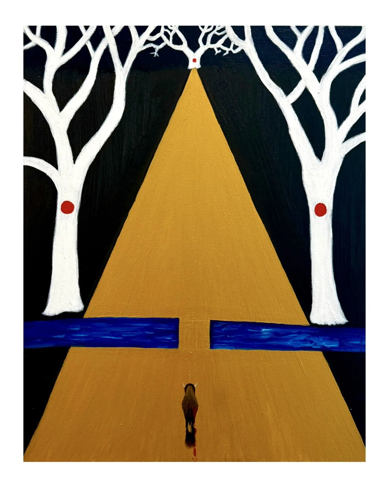 Ghost Trees
22" x 28" (2026)