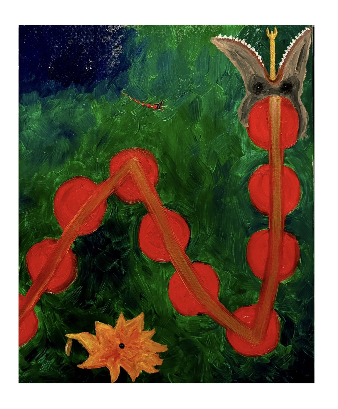 Conflict over Lost Children
16" x 20" (2025)