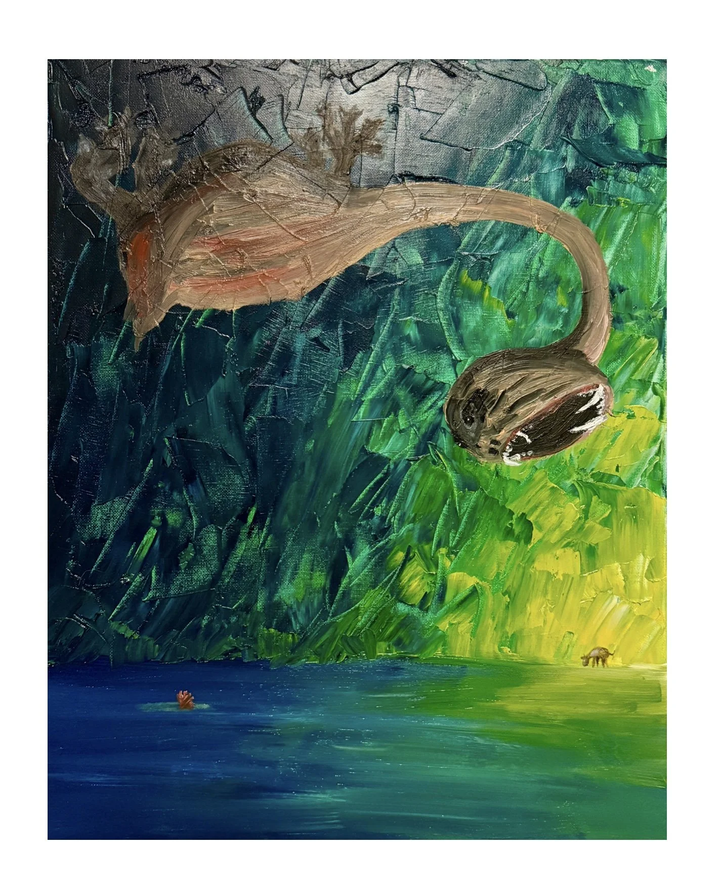 The Watchful 
16" x 20" (2026)