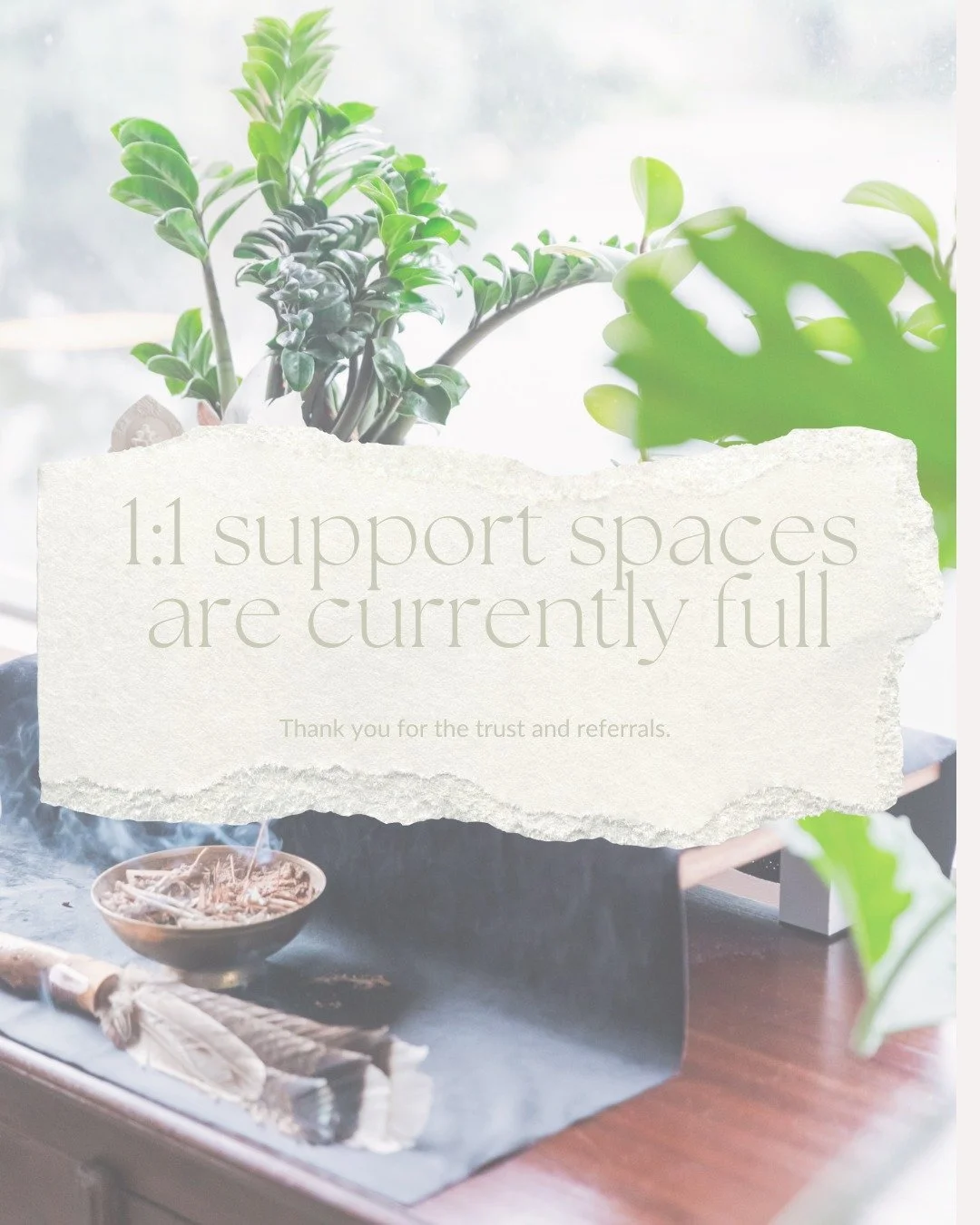 As we move into Term 1, my 1:1 support spaces are currently full.

This year I&rsquo;m holding my energy carefully as I continue my studies, while remaining open to meaningful ways of supporting children and communities.

For Term 1, I&rsquo;m availa