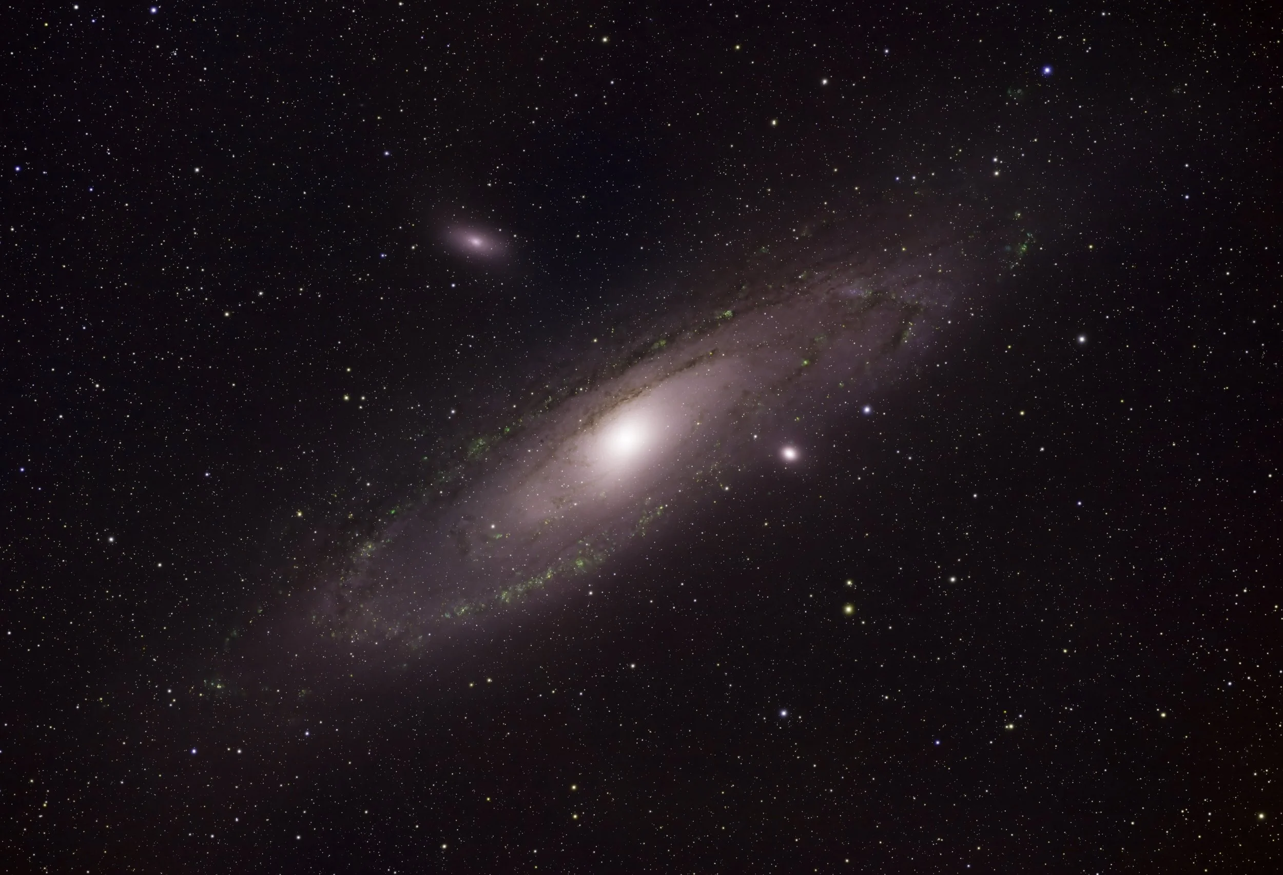 Andromeda Galaxy (M31), 2.5 million light years from Earth