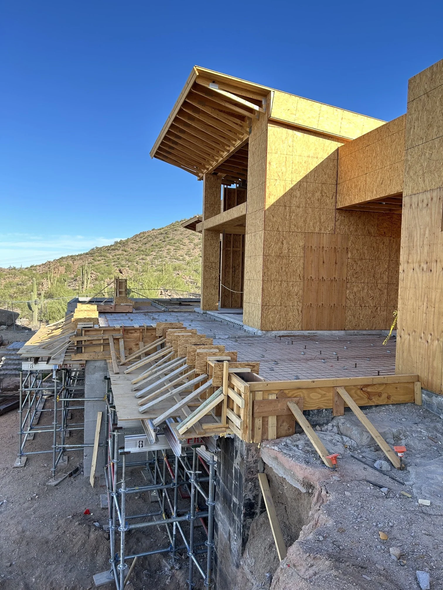 Structural Concrete of lintel in Mesa AZ by Bridge Concrete