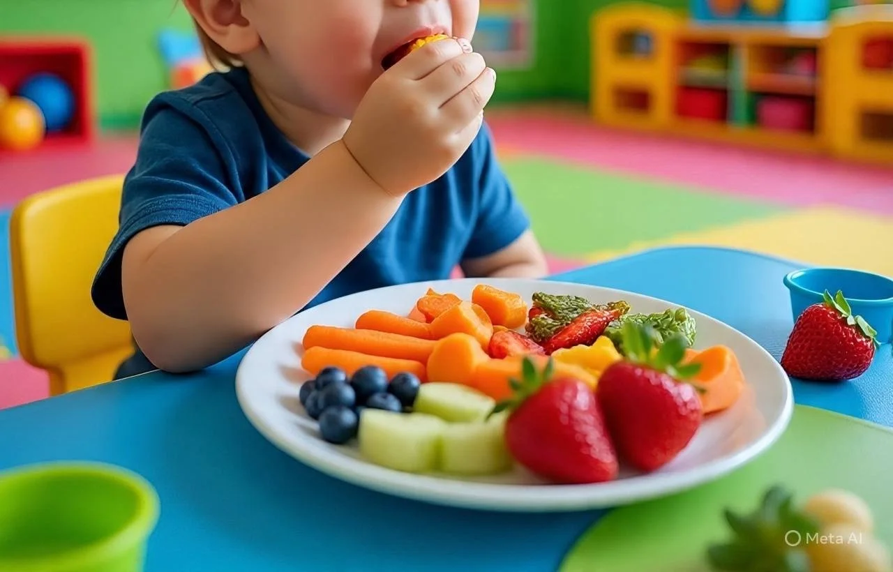 Healthy eating habits at St Mary's Children Centre