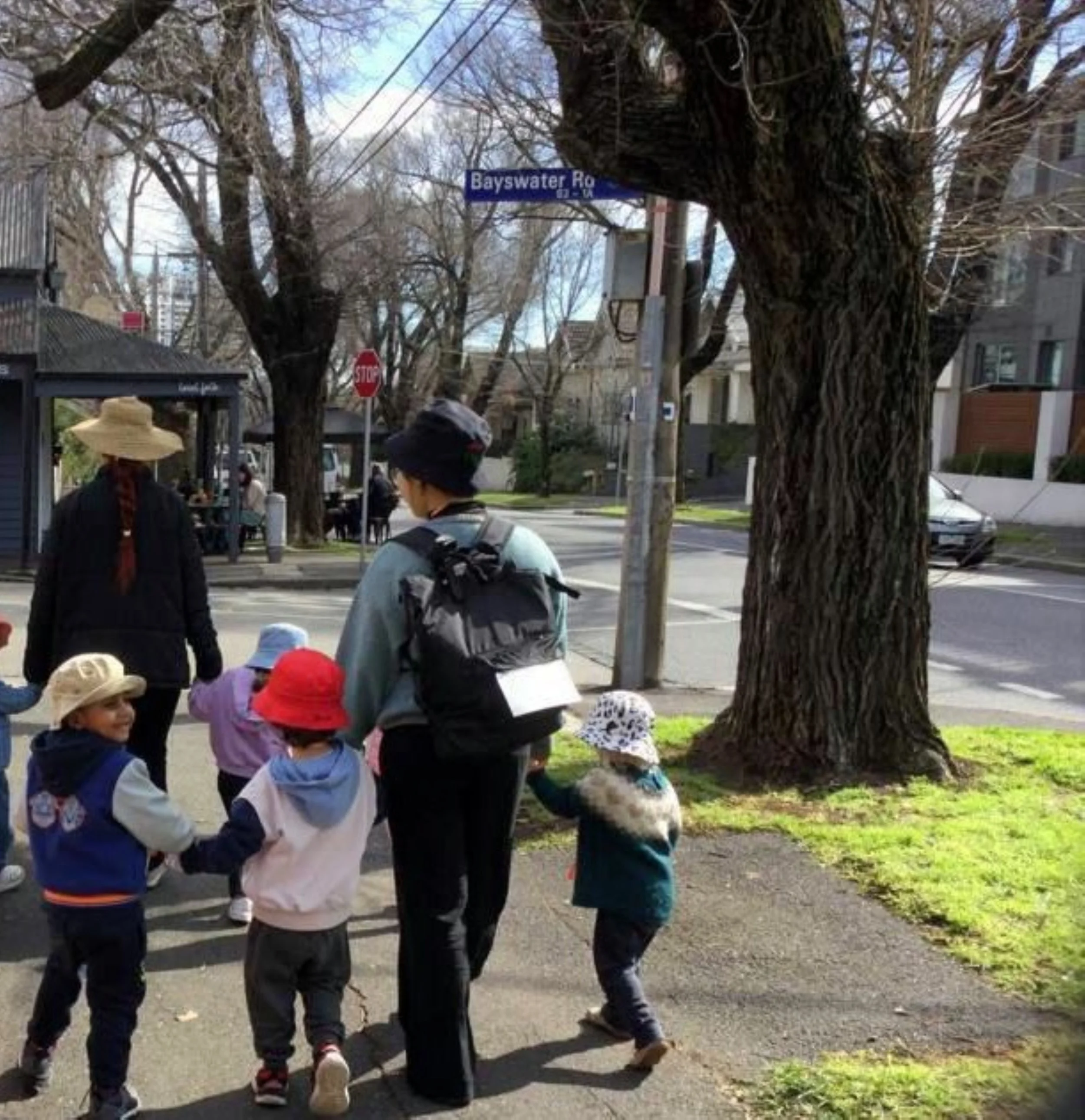 St Mary's Children Centre on excursion to Local Folk Cafe