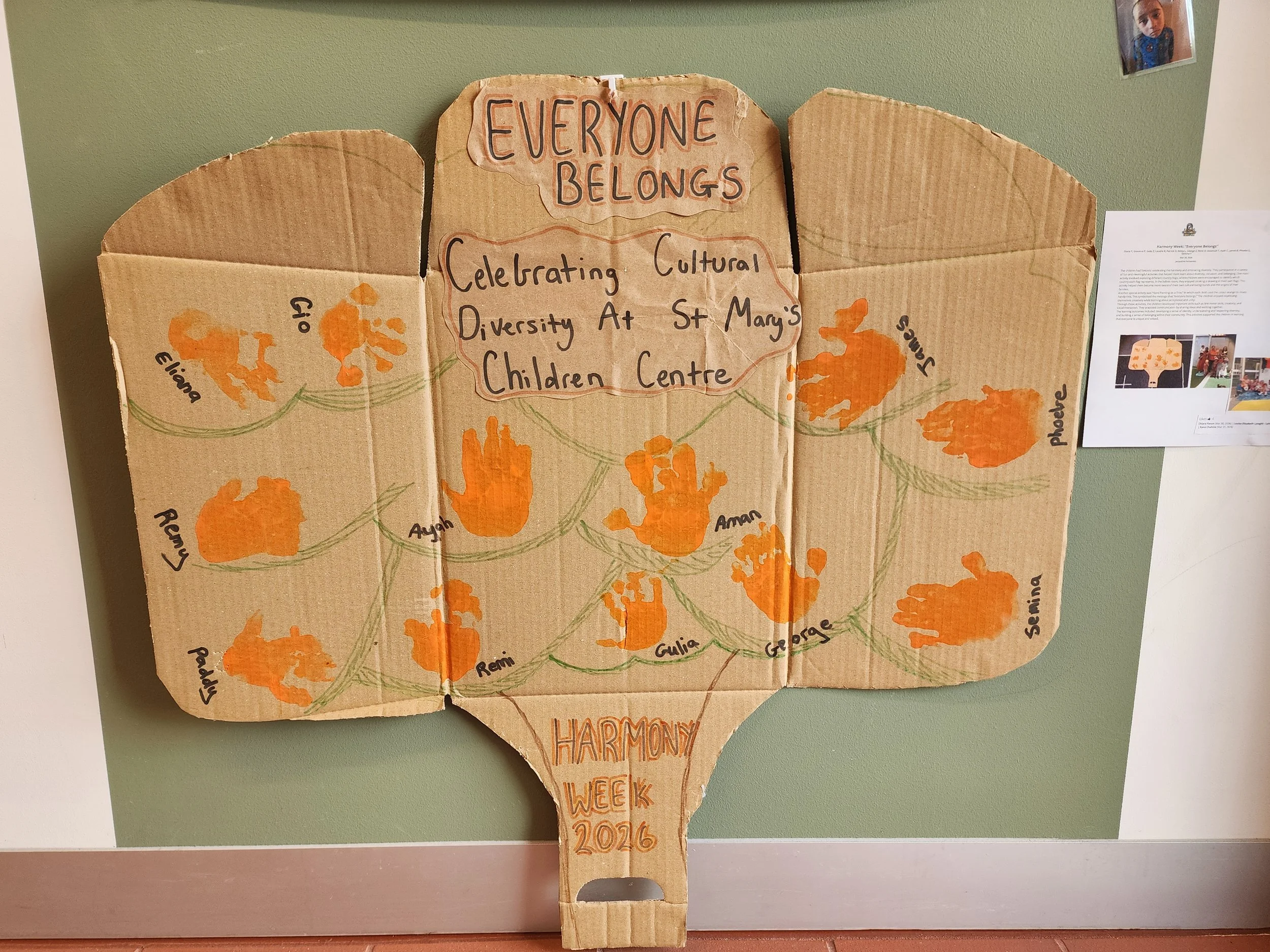 Everyone belongs at St Mary's Children Centre