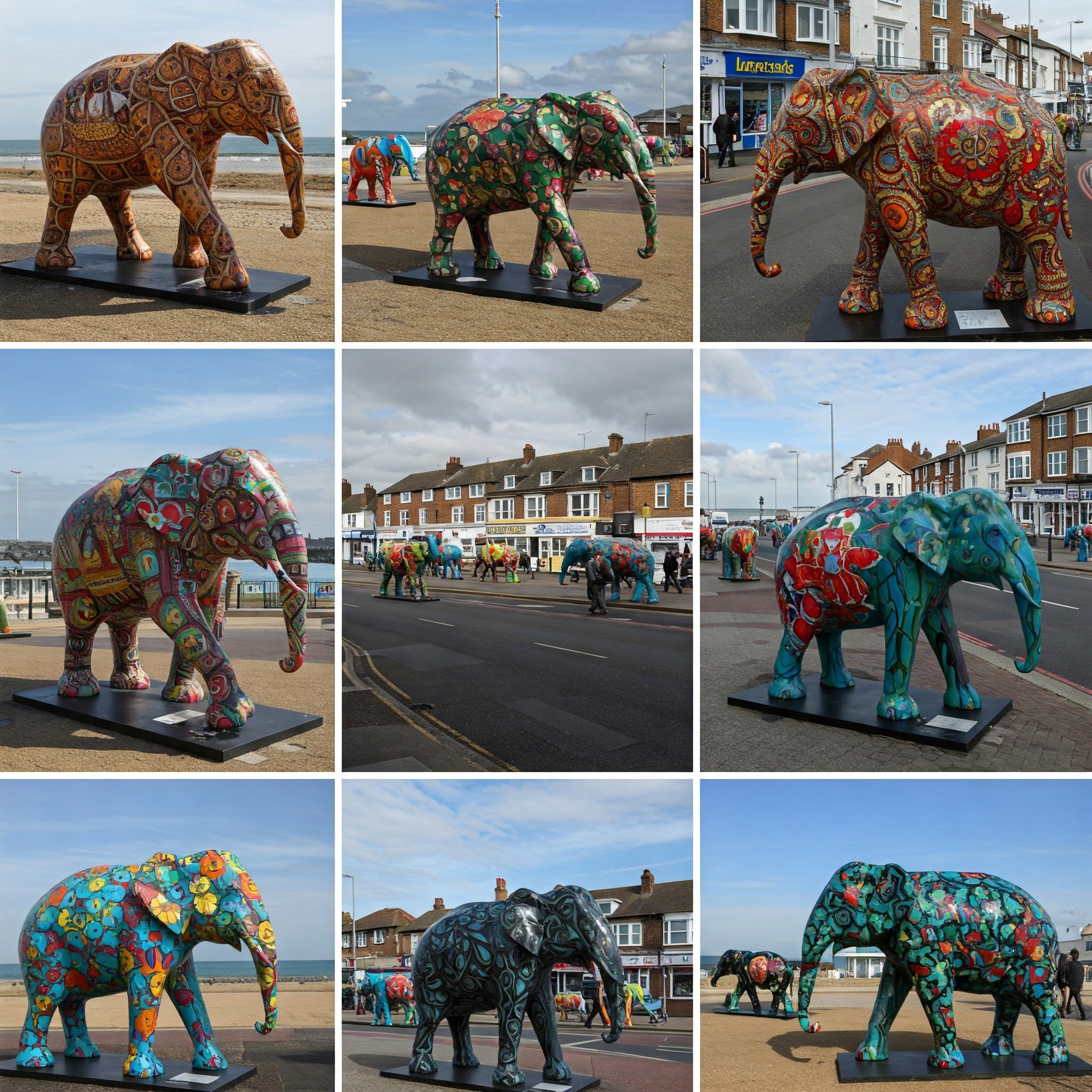 Follow the Elephant Trail! Southend’s Herd in the City Art Trail is a Must-See