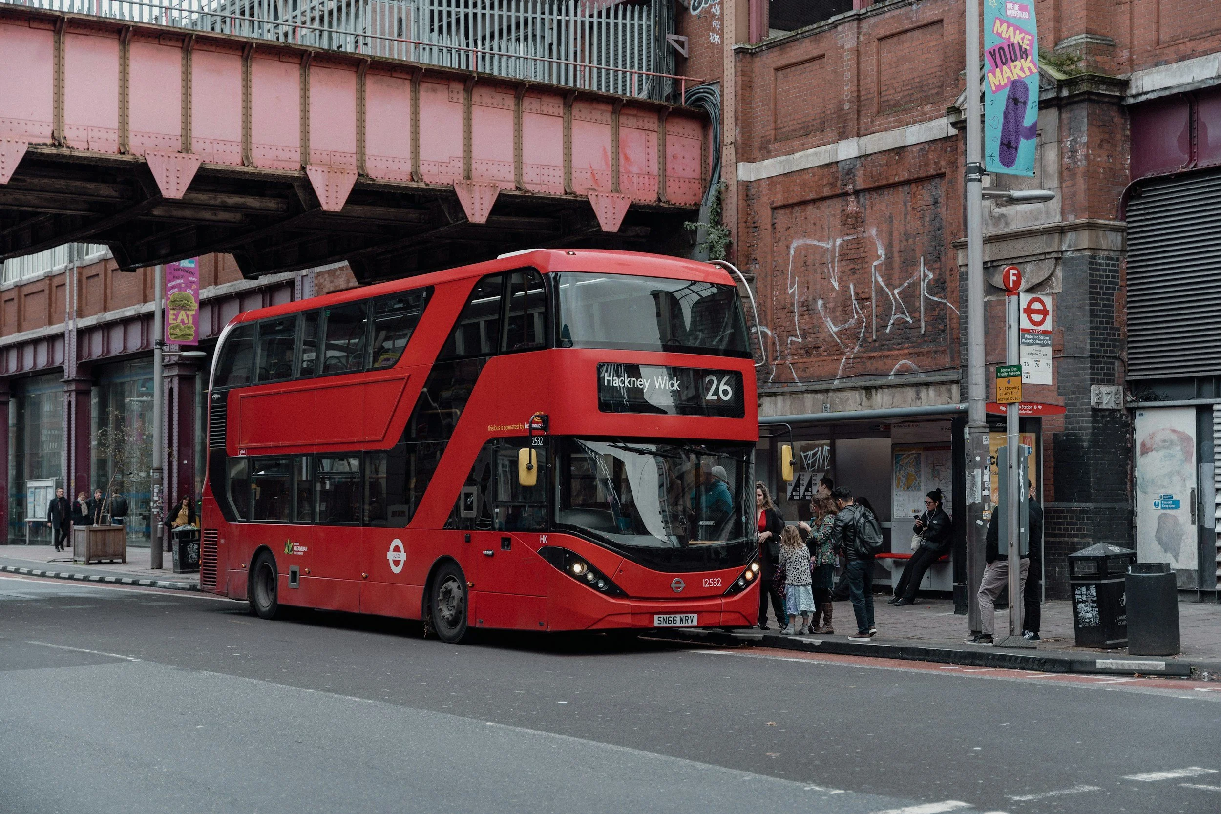 Why London Buses Are Red — And What They Used to Be