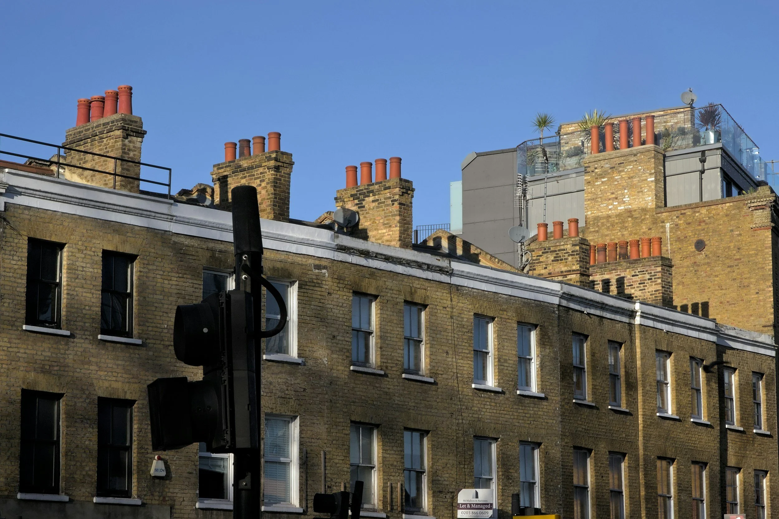 Why London Has So Many Chimneys Even on Modern Homes