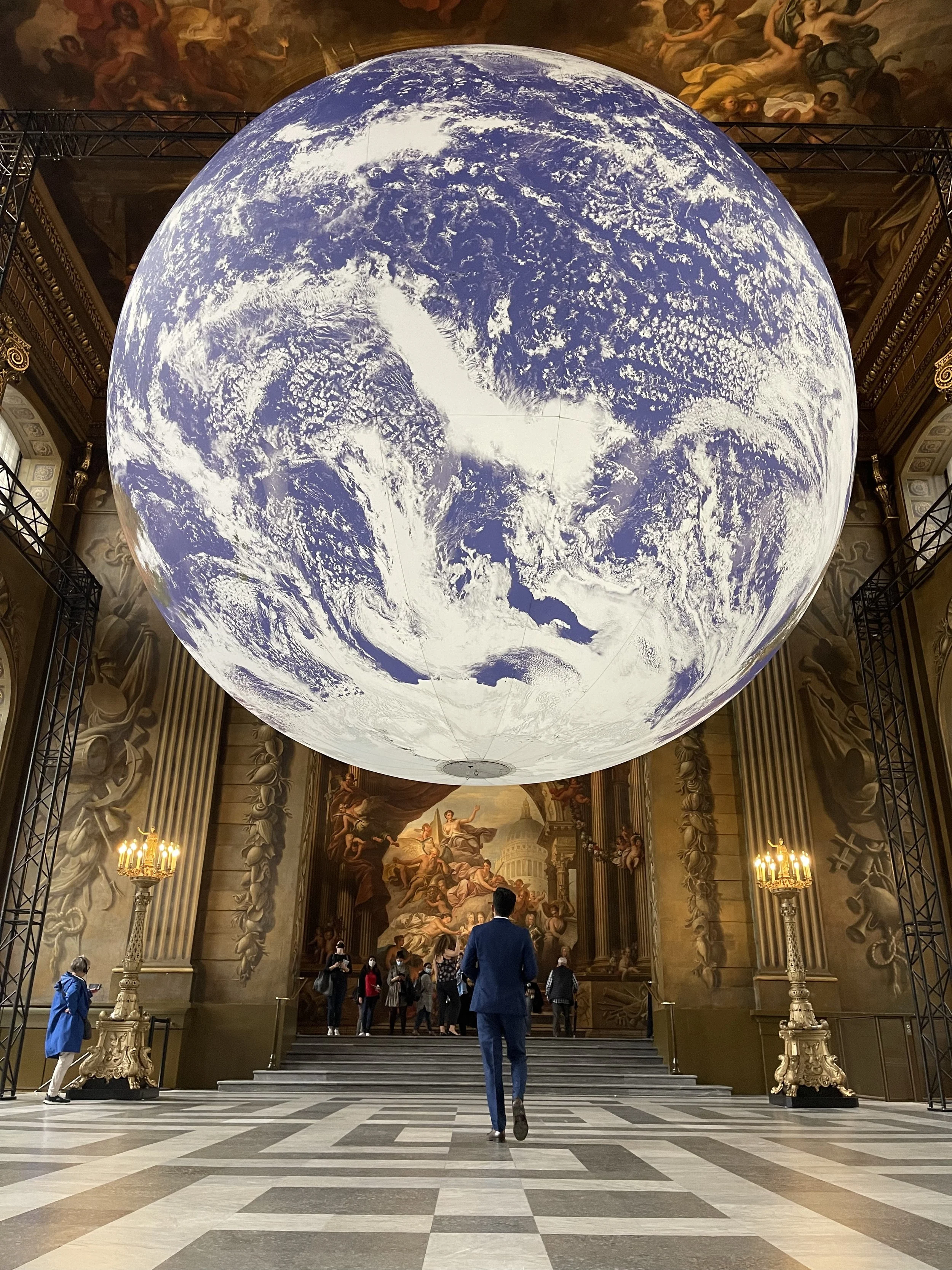 A Giant Earth and Moon Are Coming to London Here's Everything You Need to Know