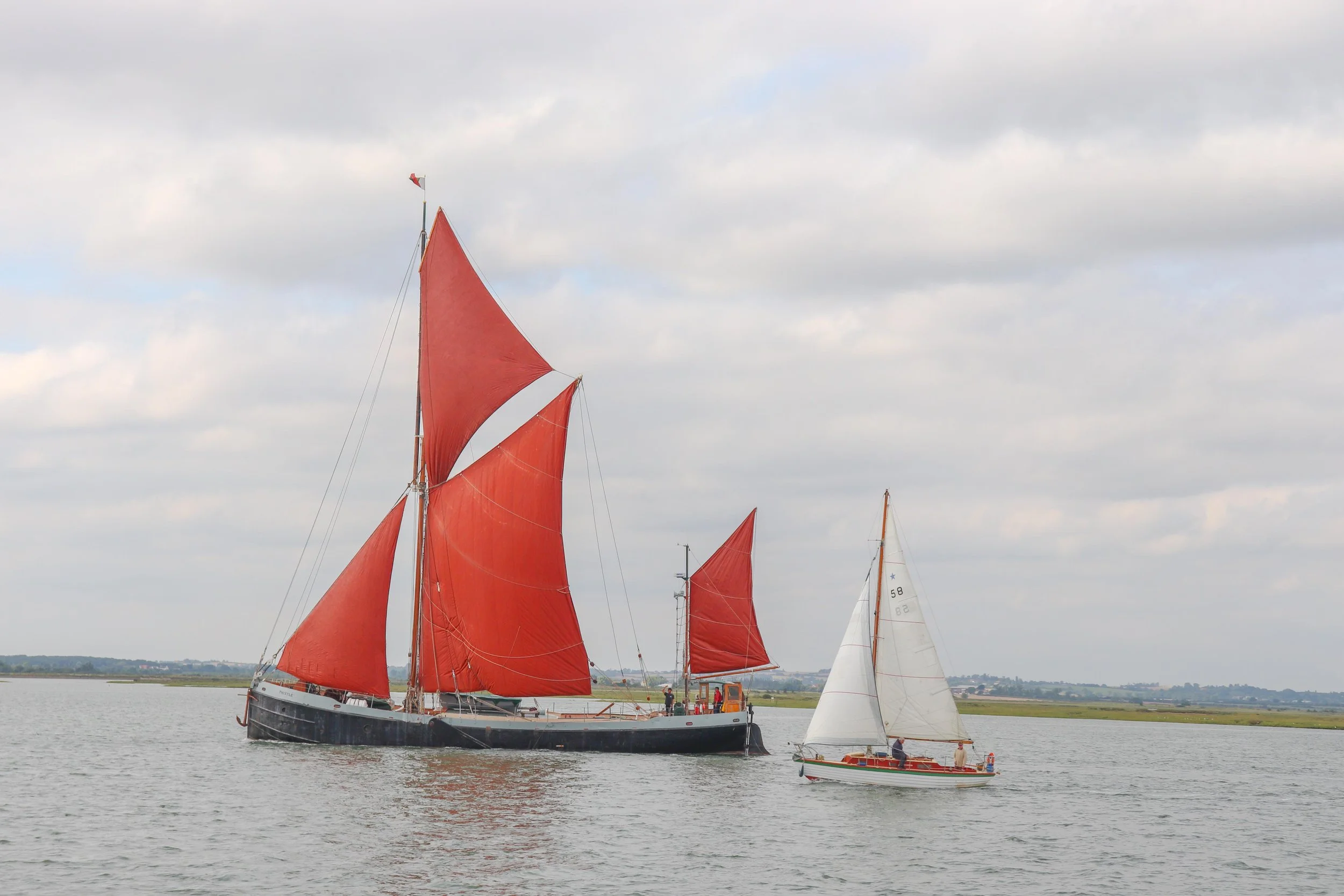 Sail on a Historic Thames Barge: One of the Most Peaceful Day Trips You Can Take From London
