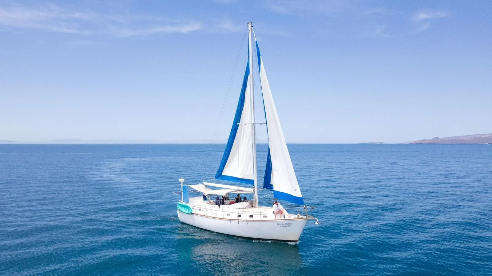 Sailboat to different destinations