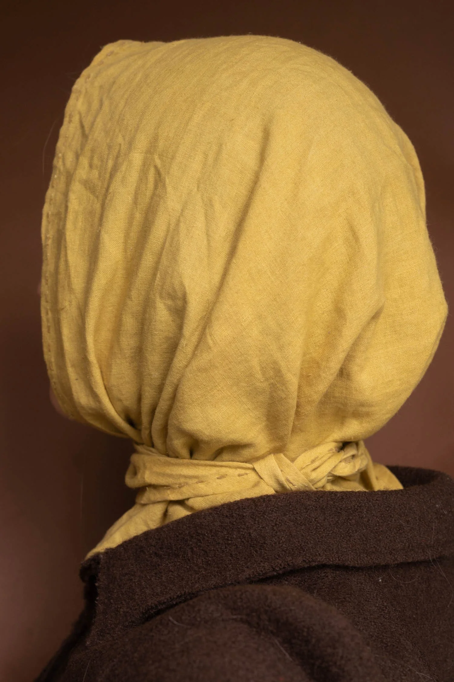 hemp hood headscarf