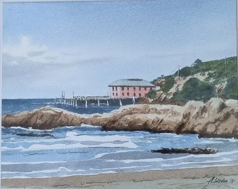 Tathra, South Coast - watercolour - 400x300mm