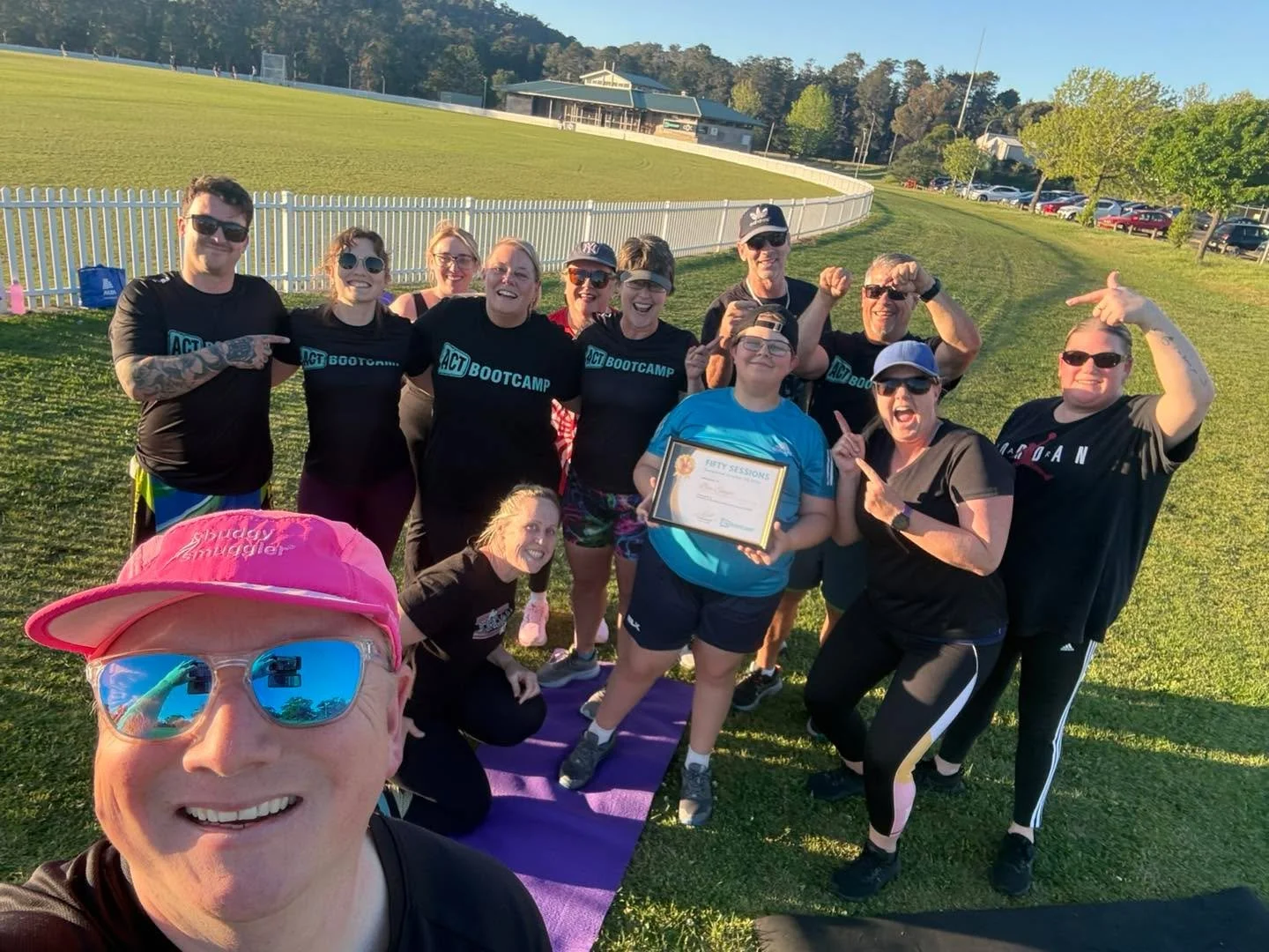 A big massive shoutout to Benny who attended and smashed his 50th bootcamp session this week with the crew!

We are all so proud of you Benny for showing up and getting stronger and fitter every day!

Lets reach that 100!

#poweredby💪🏻