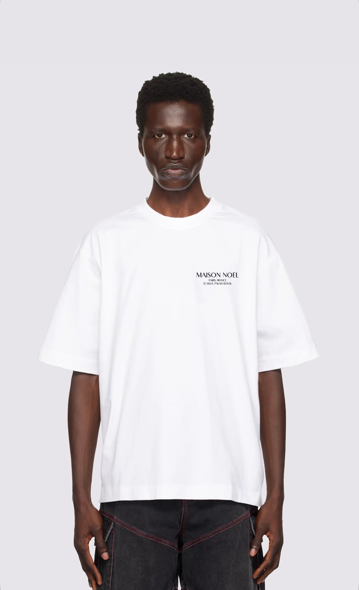 Maison Noel | Logo Tee (White)