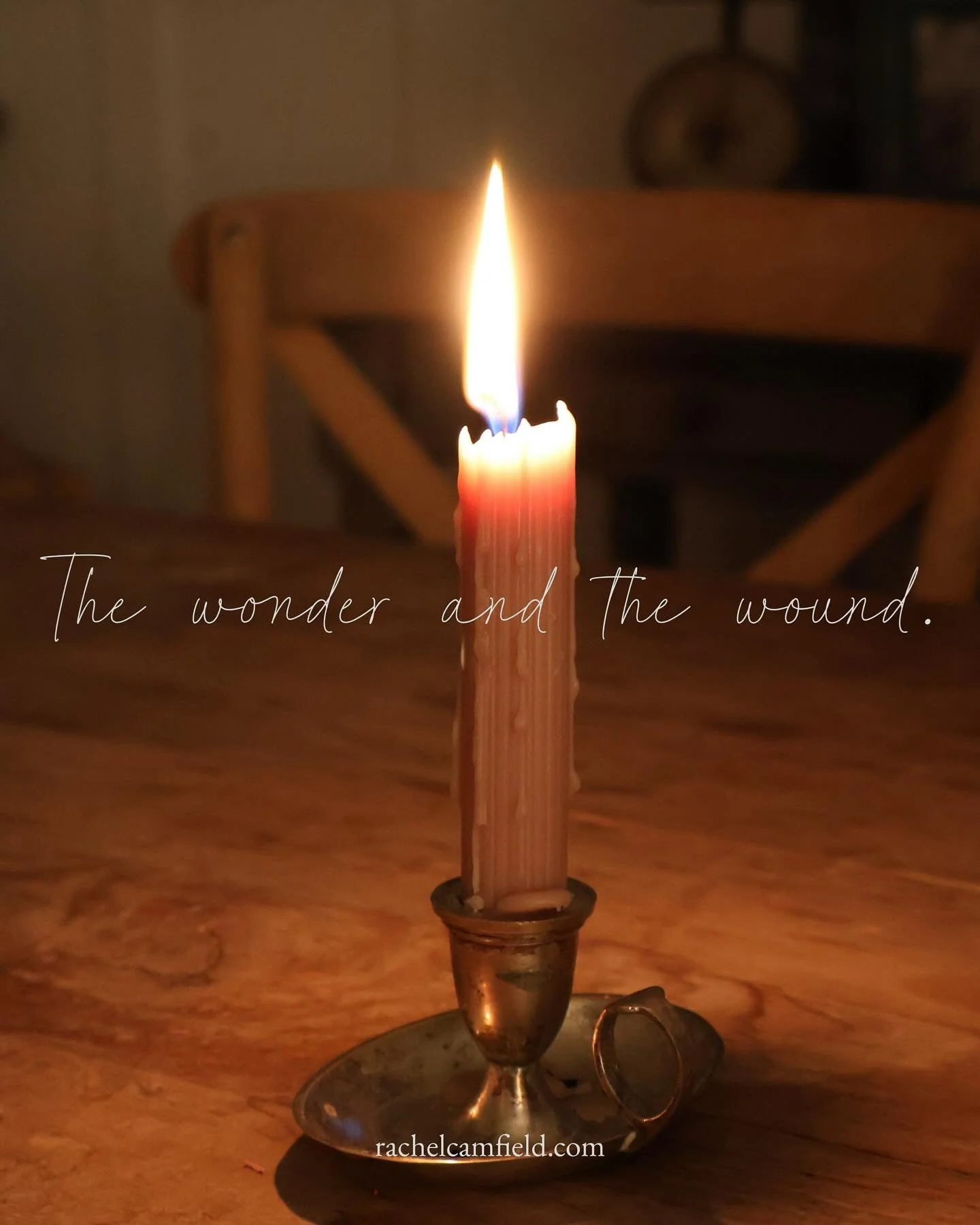 On this last day of October&hellip;🕯️

I invite you to enter into the dark parts of your own journey and story. 

The things that could have broken you (or did.) 

Light a candle for them. 🍂
Look up at the stars. ✨
Hold space for the wonder and the
