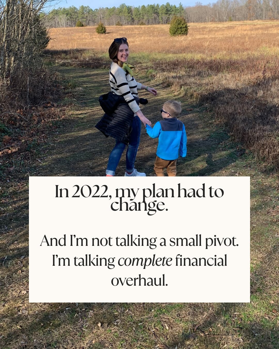 No one sees it coming until it&rsquo;s here. That&rsquo;s how I felt 3 years ago when the literal plan changed. 

With my arms filled with my sweet babies, I surrendered. I couldn&rsquo;t fix it. I couldn&rsquo;t keep making things work that were far
