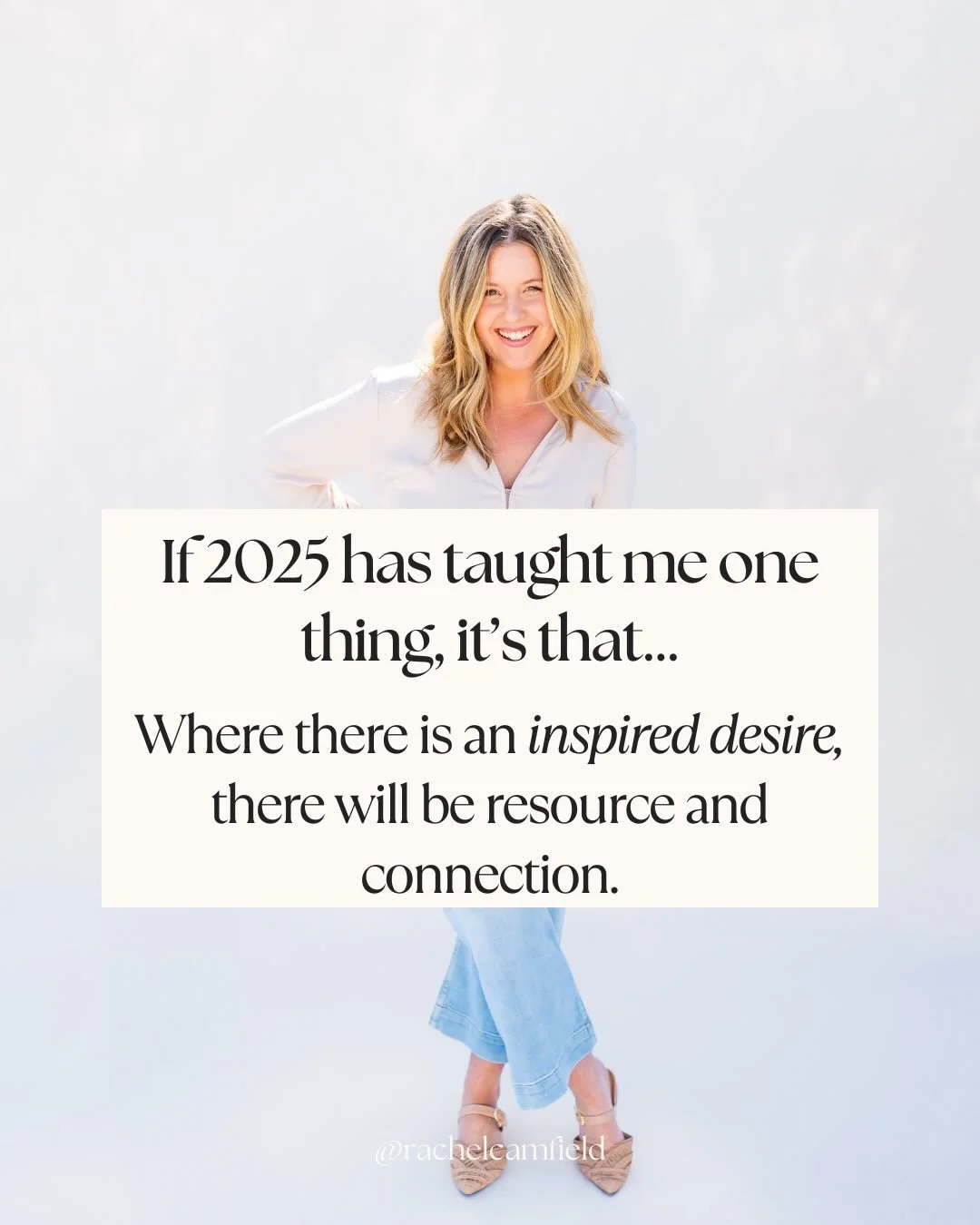 2025 has been a true gift to me in my life and business. I&rsquo;ve accomplished more than I initially thought I would be able to with working one day a week. (It&rsquo;s beautiful how limits can create incredible windows.)

I had an inspired desire 
