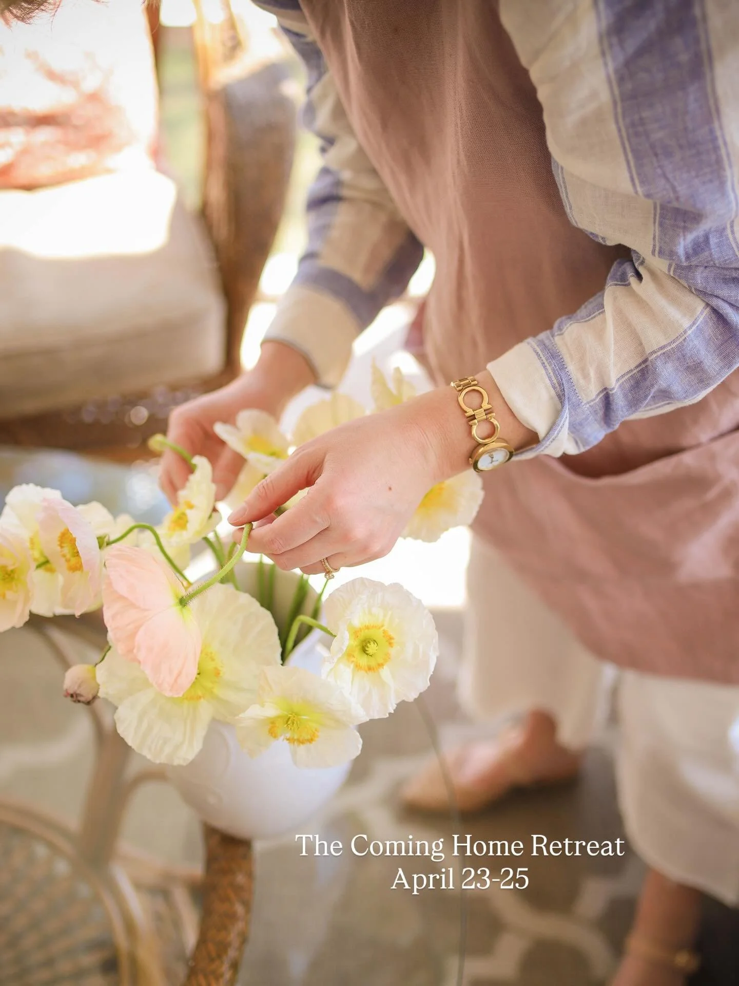 Tuesday, this goes public. But if you&rsquo;re seeing it now, there&rsquo;s still time to join the waitlist 🤍

The Coming Home Retreat returns April 23-25 for its fourth year. Four onsite rooms in a farmhouse tucked into the Virginia countryside. 3 