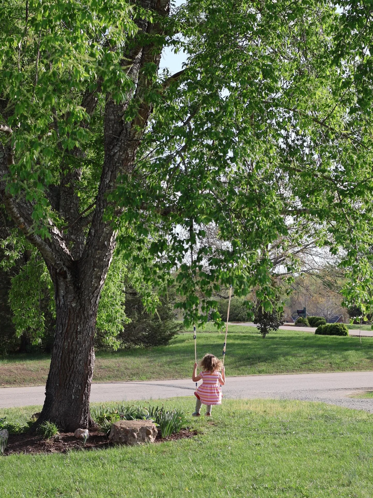 This weekend I found myself hiding eggs in the yard before a big washout rainstorm. Making brunch side-by-side with my son. Pushing my daughter outside on what she declared &ldquo;the most fun swing we&rsquo;ve ever had!&rdquo;

I felt grateful in ne