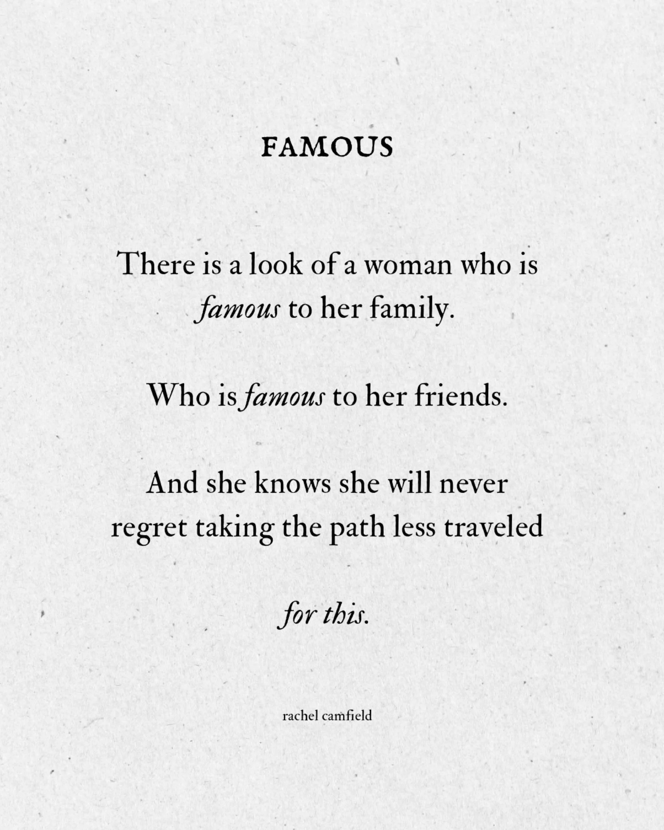 Today and every day, I am crafted and carved to get to be this one. 🤍

The one who holds what&rsquo;s here. The one who stands firmly in our days. The one who is just a whisper away. The one who still spreads her wings to show you, you can too. 

I 