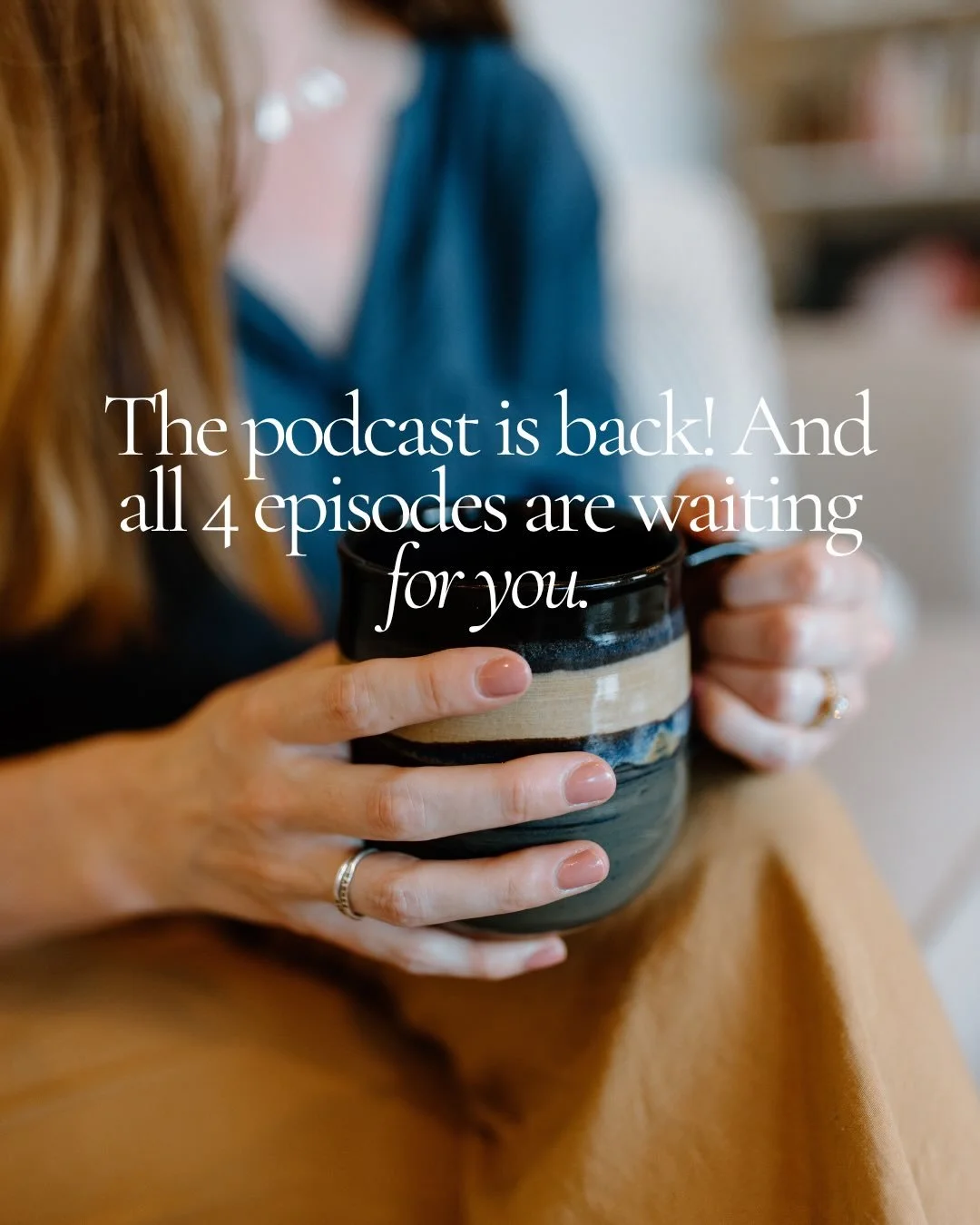 The podcast is BACK and all four episodes are waiting for you. 🎙️

The Gentle Creative&reg; Podcast just returned with its very first mini series: Resuming, Restarting, Continuing On. 

All four episodes are live right now, all at once, ready whenev