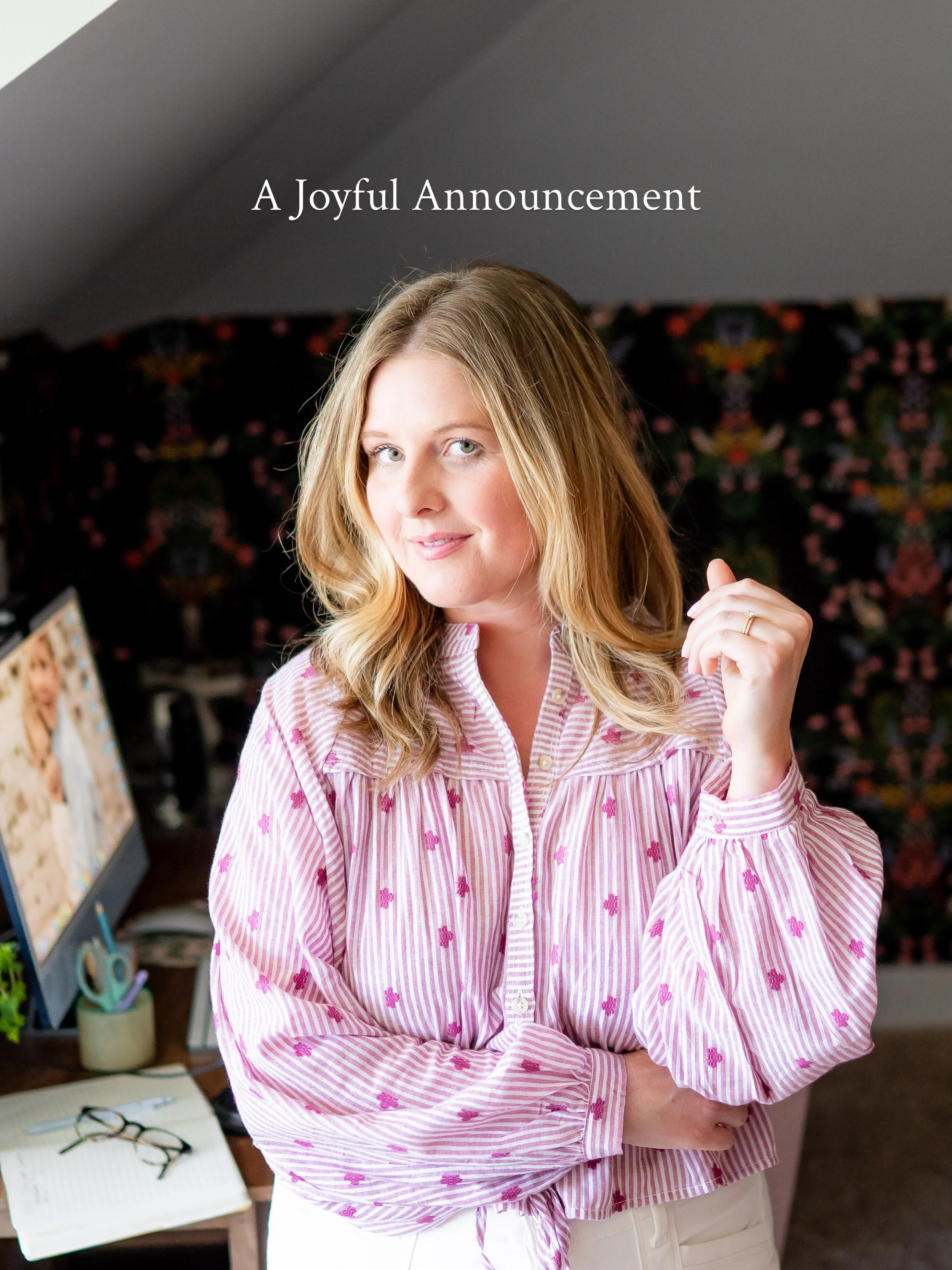 A Joyful Announcement 🤍 

Photograph by @focusonjoyphoto
