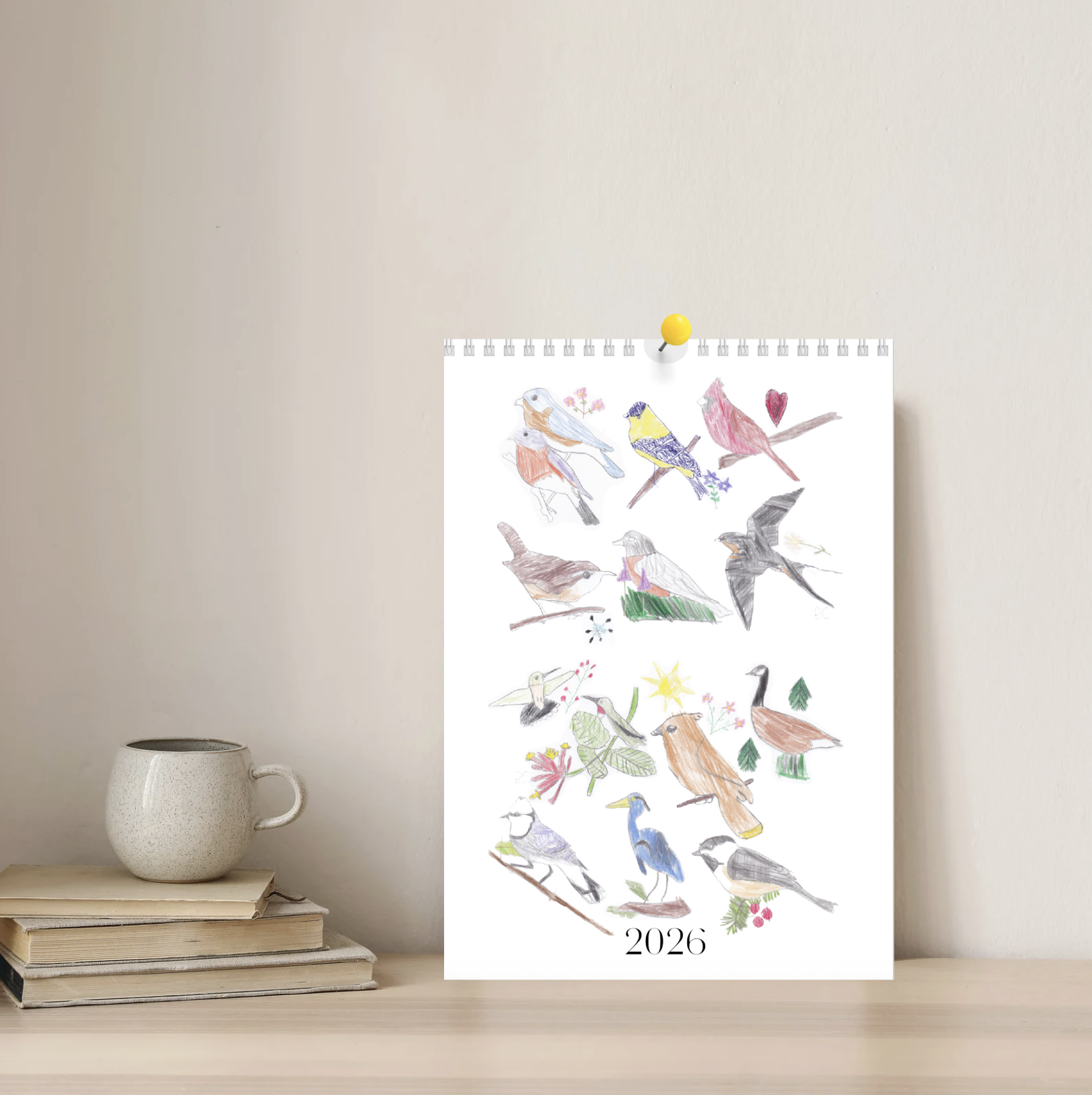 Barnes's Birds 2026 Calendar (Free Shipping!)