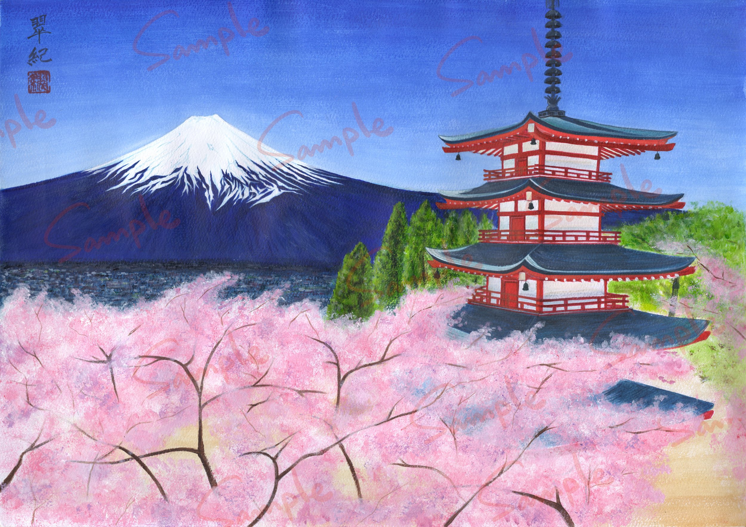 Original Paintings — Shop — Suiki Japan Calligraphy & Art ～書道家