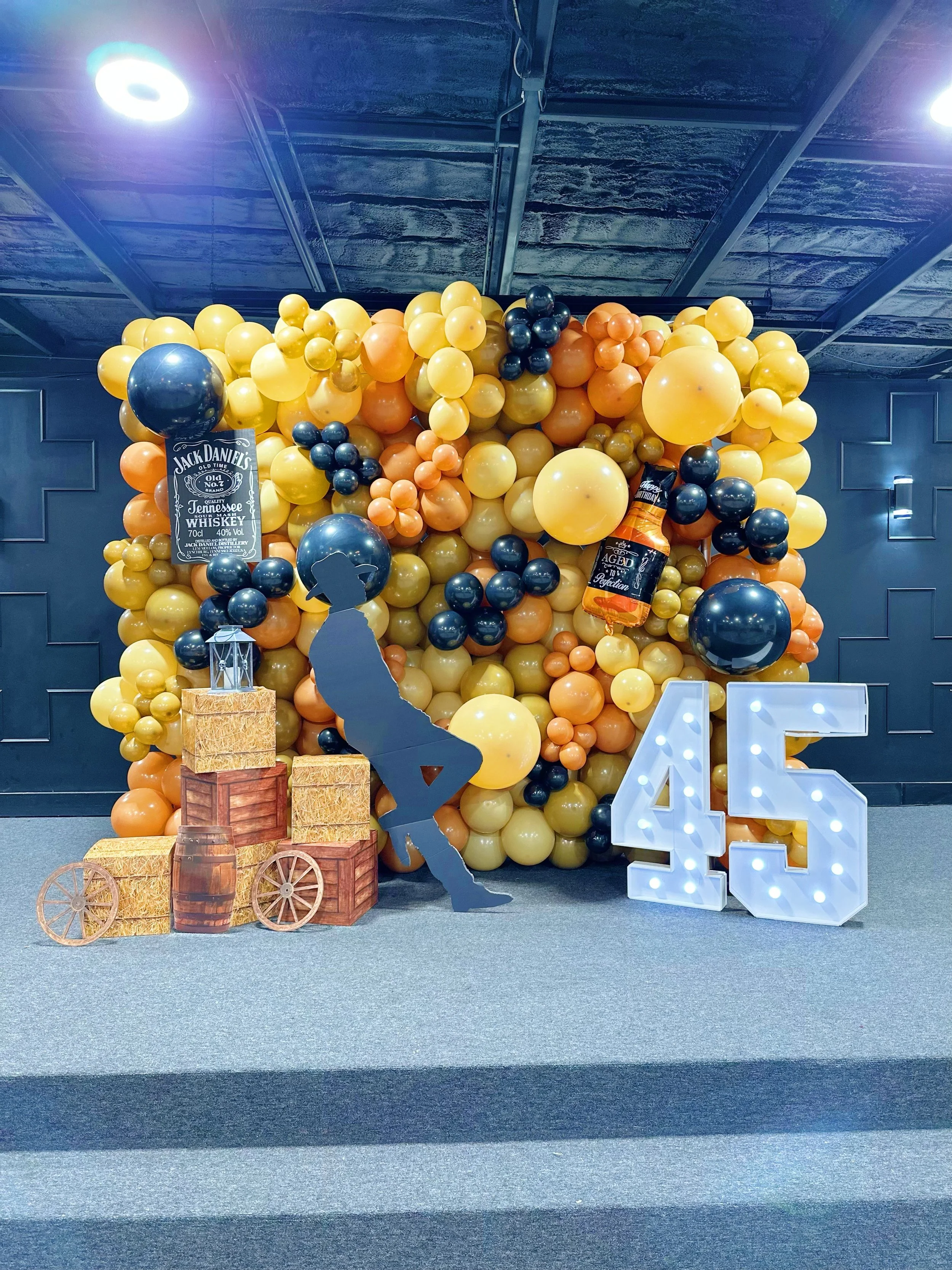 Grand Themed Balloon Wall